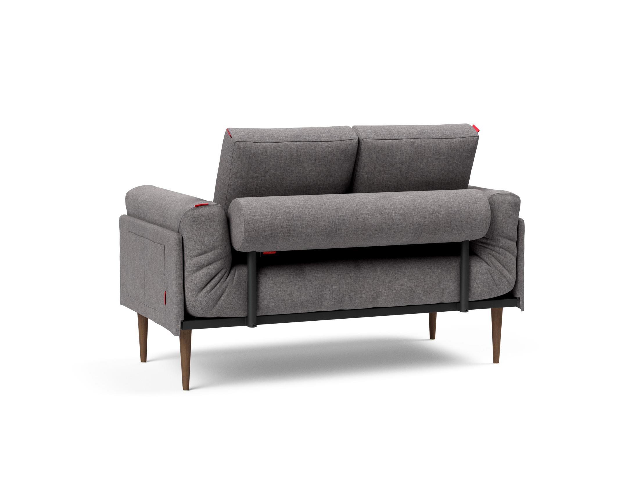 Modernes Rollo Styletto Klappsofa 80 in ansprechendem Look, perfekt für flexible Wohnkonzepte, ausgestattet mit robustem Cover und Gestellbezug.