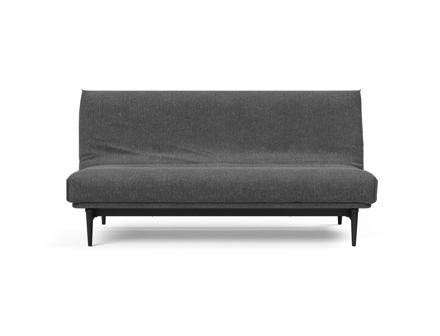 Elegantes Colpus Bettsofa in schwarzer Eiche, ideal für stilvolle Wohnräume, mit weichem Soft Spring Bezug für höchsten Komfort.