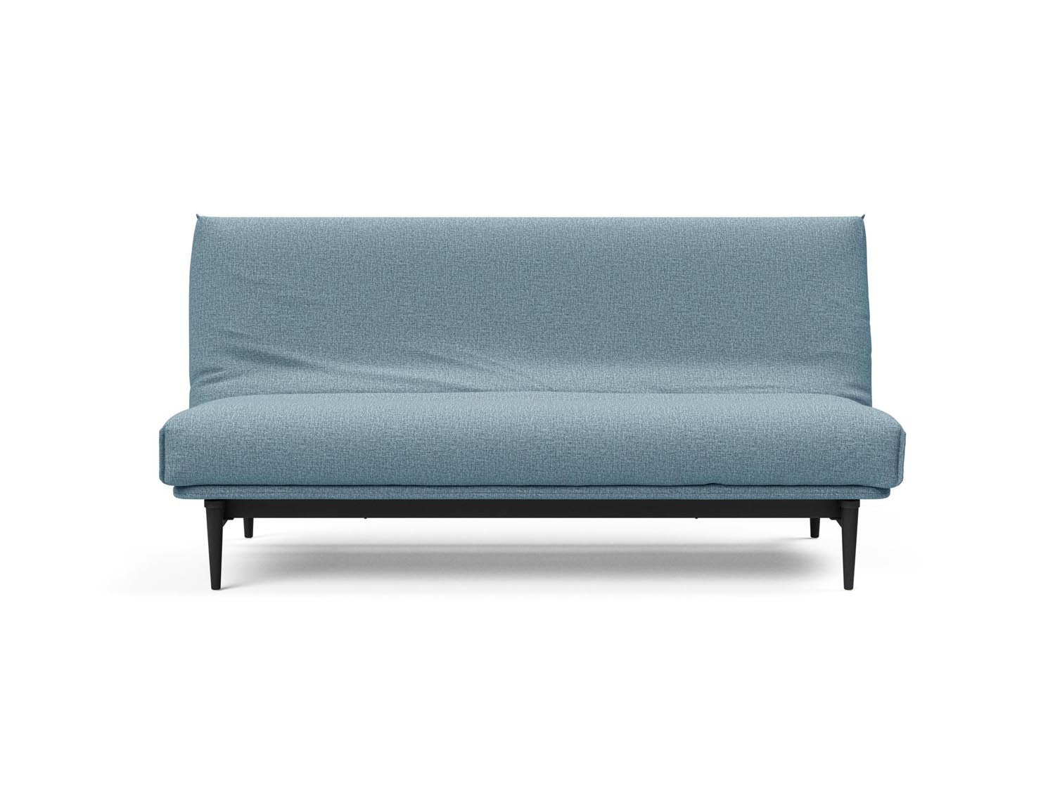 Stylisches Colpus Bettsofa in schwarzer Eiche, mit komfortablem Soft Spring Bezug, ideal für zeitgemäße und einladende Wohnräume.