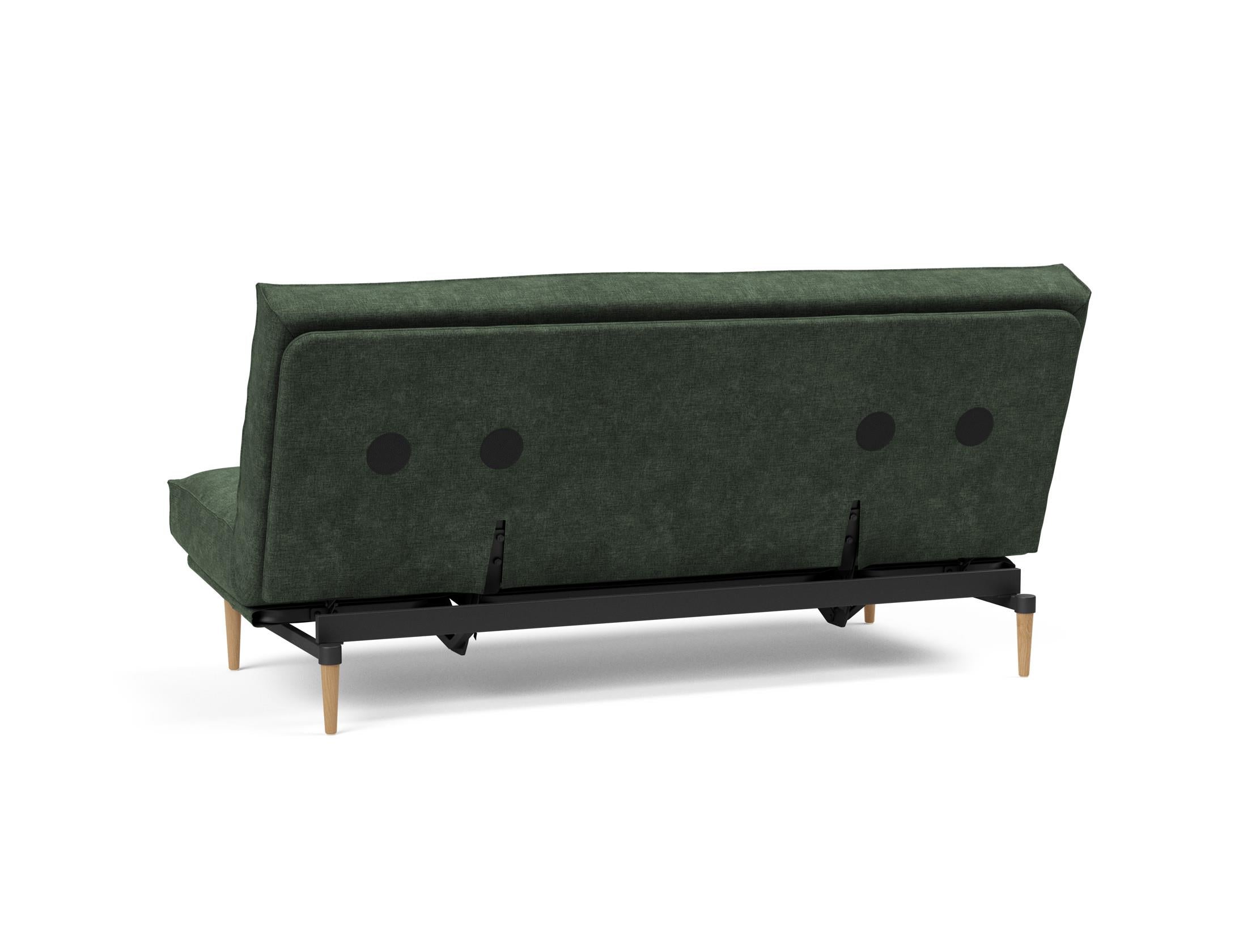 Stylisches Colpus Bettsofa 140 mit weichem Soft Spring Bezug, ideal für gemütliche Entspannung und als Schlafgelegenheit.