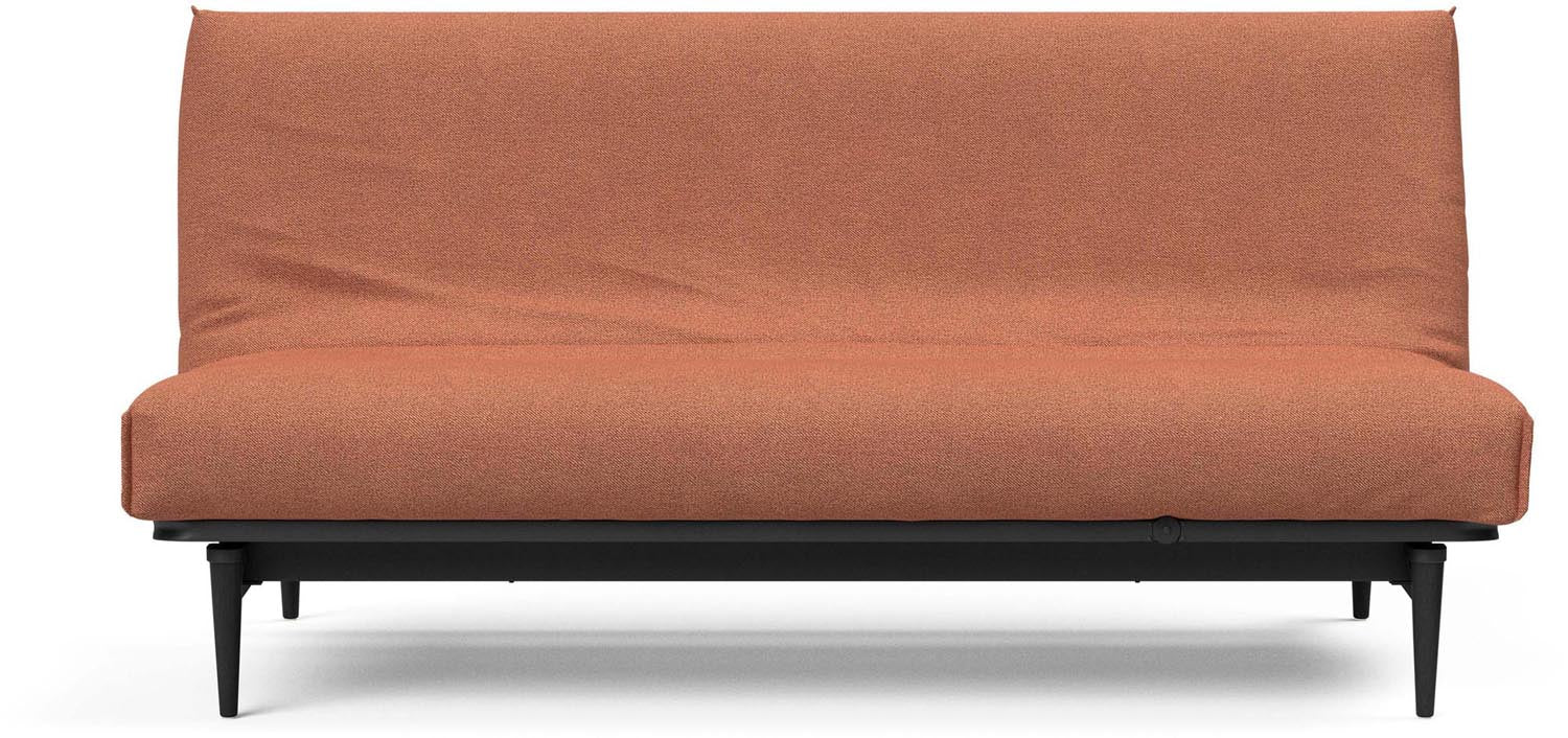 Modernes Bettsofa Colpus 140 mit elegantem Nordic Cover in schwarzer Eiche – perfekt für stilvolle und funktionale Wohnräume.