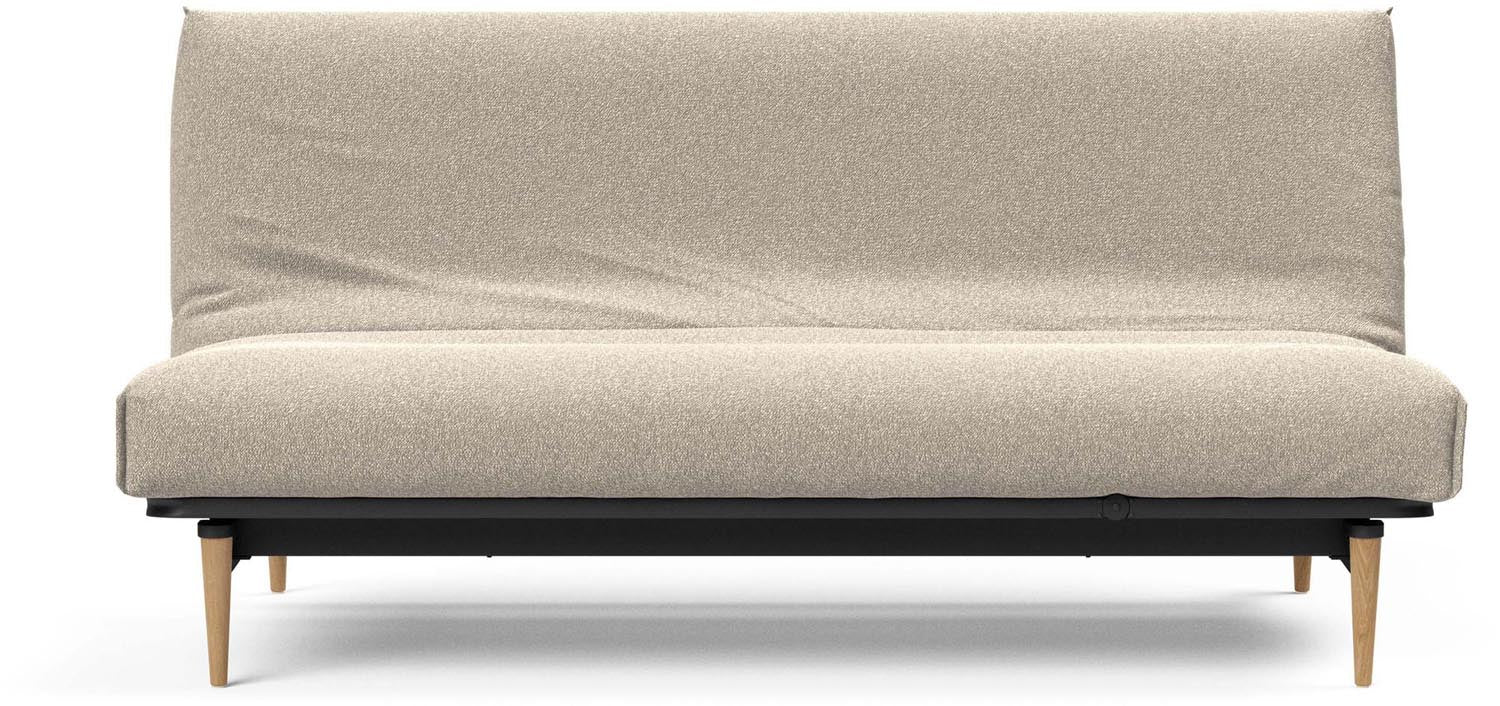 Elegantes Colpus Bettsofa 140 in Nordic Cover Classic, perfekt für stilvolle Räume und entspannte Momente.