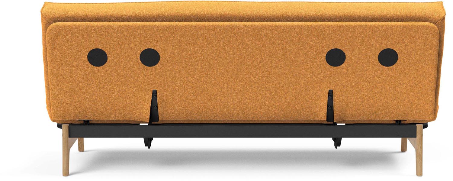 Stylisches Aslak 120 Bettsofa mit hochwertigem Sharp Plus Bezug, ideal für komfortable Entspannung und modernes Wohndesign.