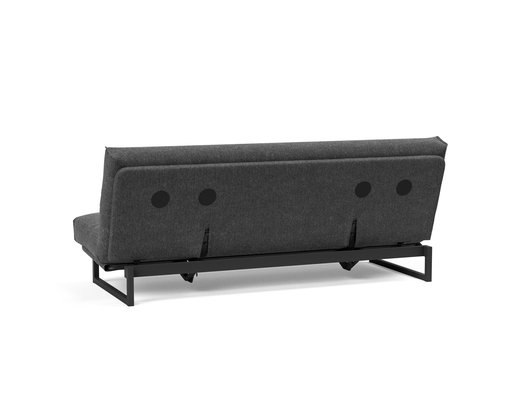 Elegantes Fraction 120 Bettsofa mit Nordic Cover und Soft Spring, perfekt für entspannte Abende und stilvolle Einrichtung.