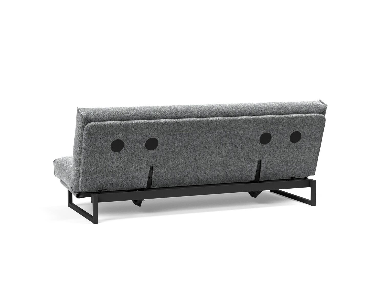 Elegantes Fraction 120 Bettsofa mit Nordic Cover und Soft Spring, ideal für gemütliche Stunden und modernes Wohndesign.
