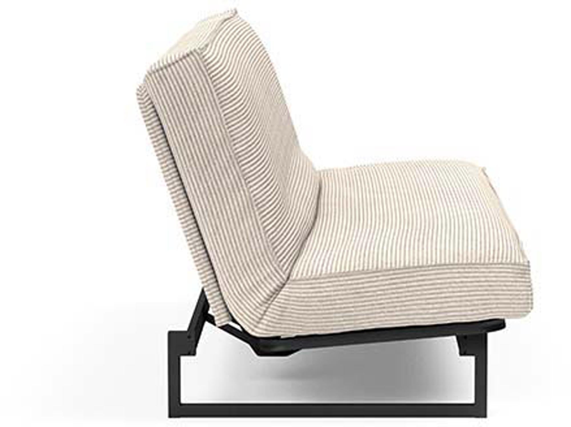 Stylisches Fraction 140 Bettsofa Sharp Plus Cover von Innovation Living, ideal für komfortable Entspannung und zeitgemäße Einrichtung.