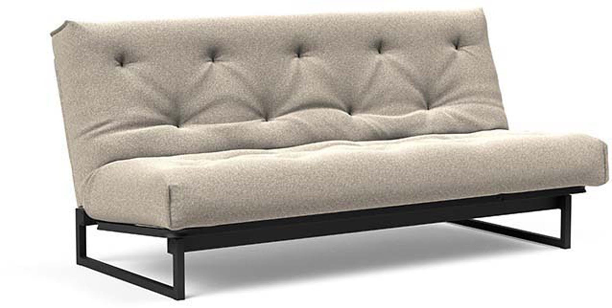 Stylisches Fraction 140 Bettsofa Nordic Spring von Innovation Living, ideal für kleine Räume und entspannte Abende.
