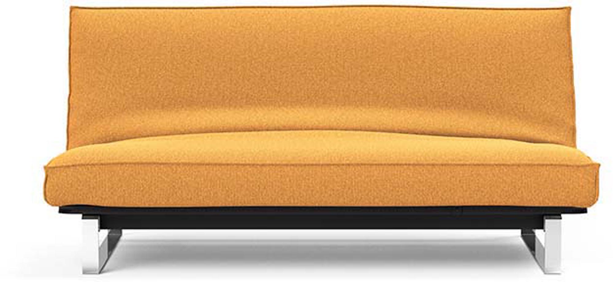 Elegantes Minimum Bettsofa 140 Sharp Plus Cover von Innovation Living, perfekt für moderne Wohnräume und vielseitige Nutzung.