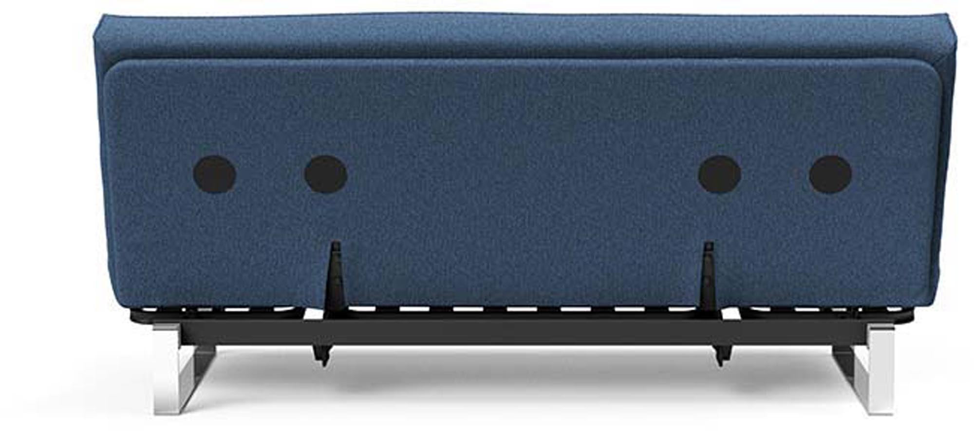 Modernes Minimum Bettsofa 140 Sharp Plus Cover von Innovation Living, perfekt für platzsparende Lösungen und flexible Nutzung im Wohnbereich.