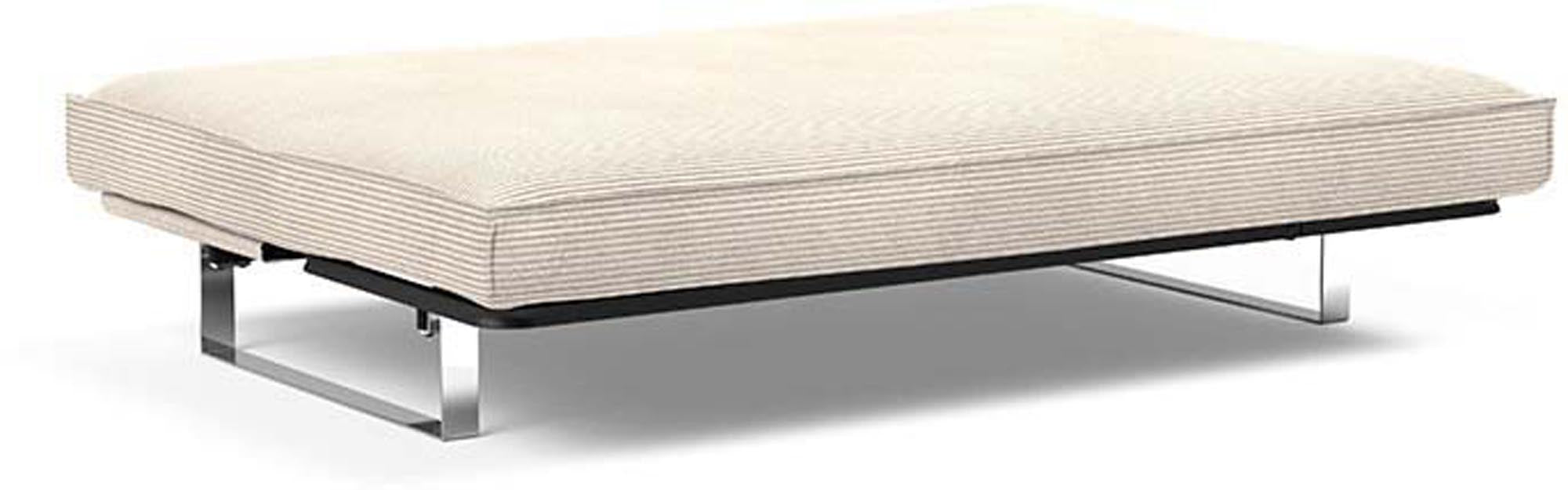 Stylisches Minimum Bettsofa 140 Sharp Plus Cover von Innovation Living, ideal für kleine Räume und zeitgemäße Einrichtung.
