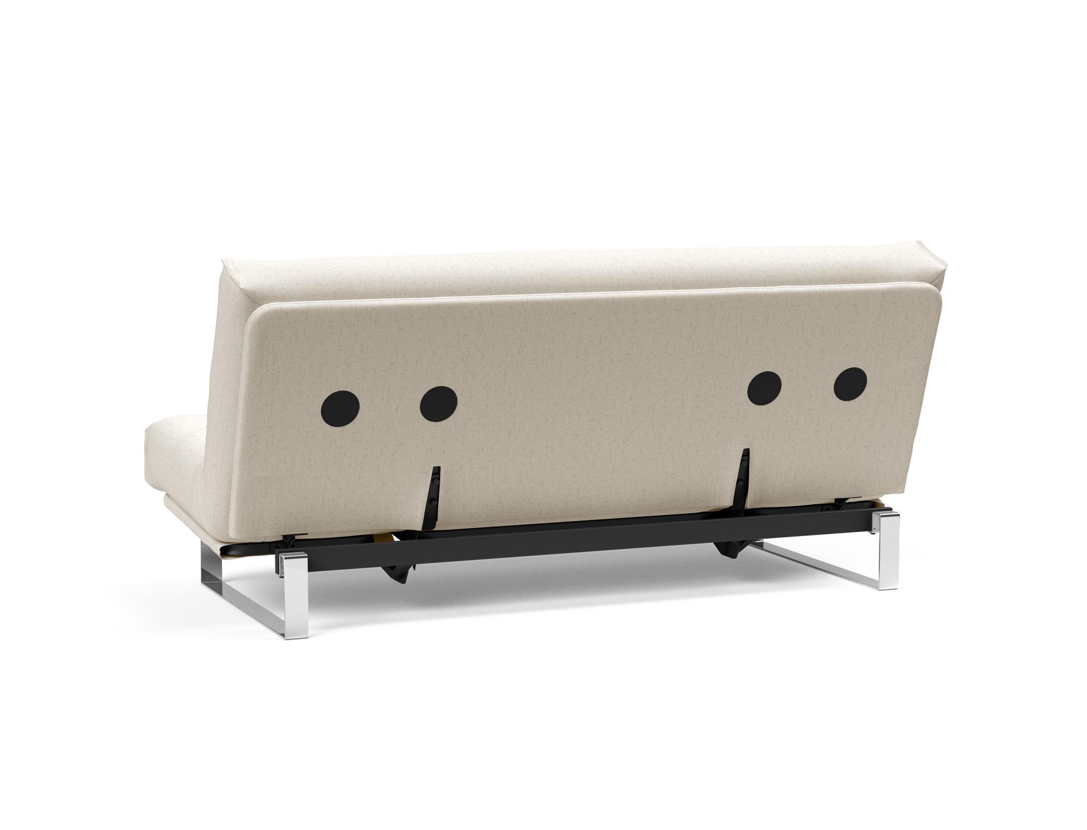 Entdecken Sie das Minimum Bettsofa 140 Nordic von Innovation Living: modernes Industriedesign, exquisite Materialien und unvergleichlicher Komfort für jeden Raum.