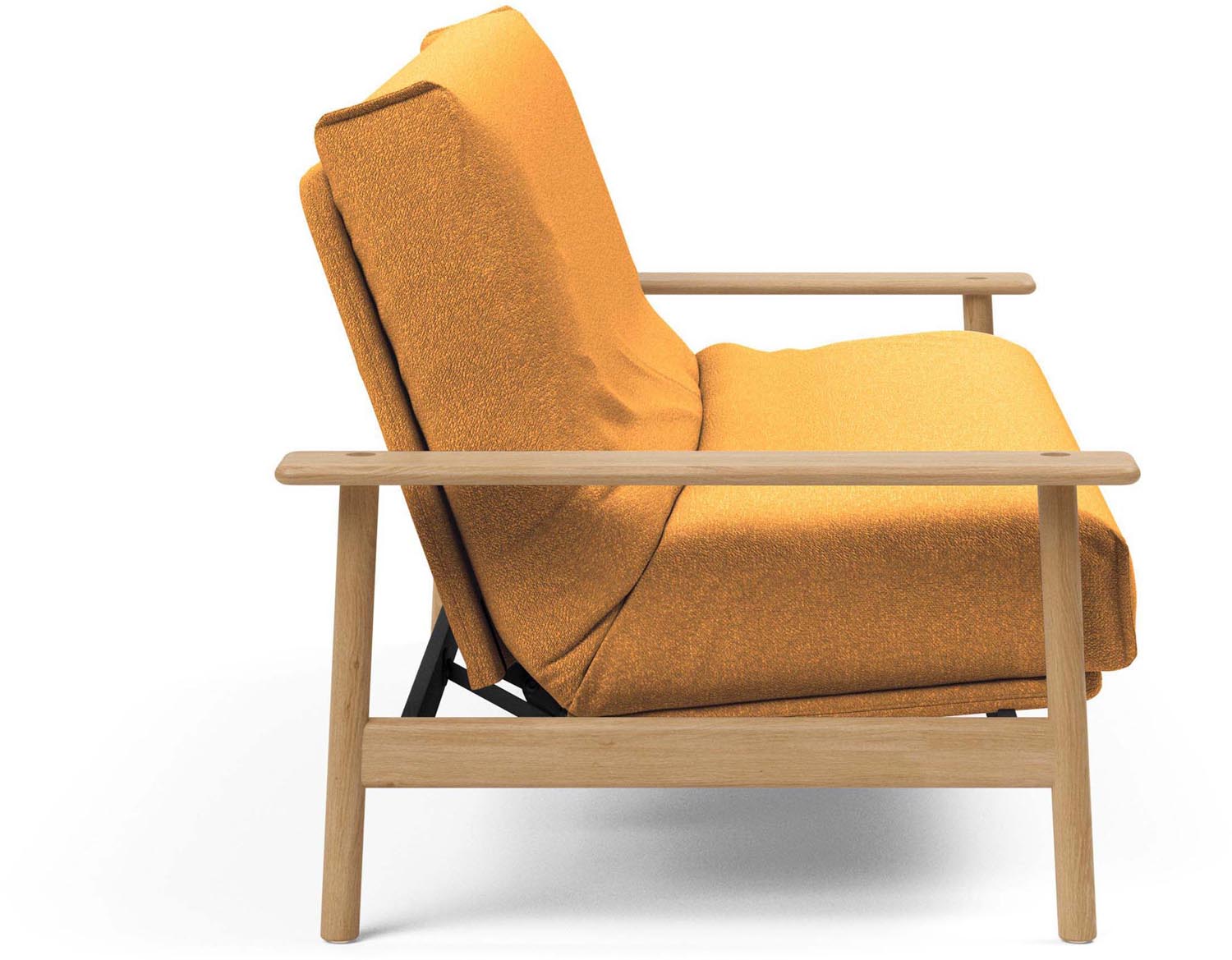 Elegantes Balder Bettsofa 140 mit Nordic Cover von Innovation Living, ideal für gemütliche Entspannung und stilvolle Einrichtung.