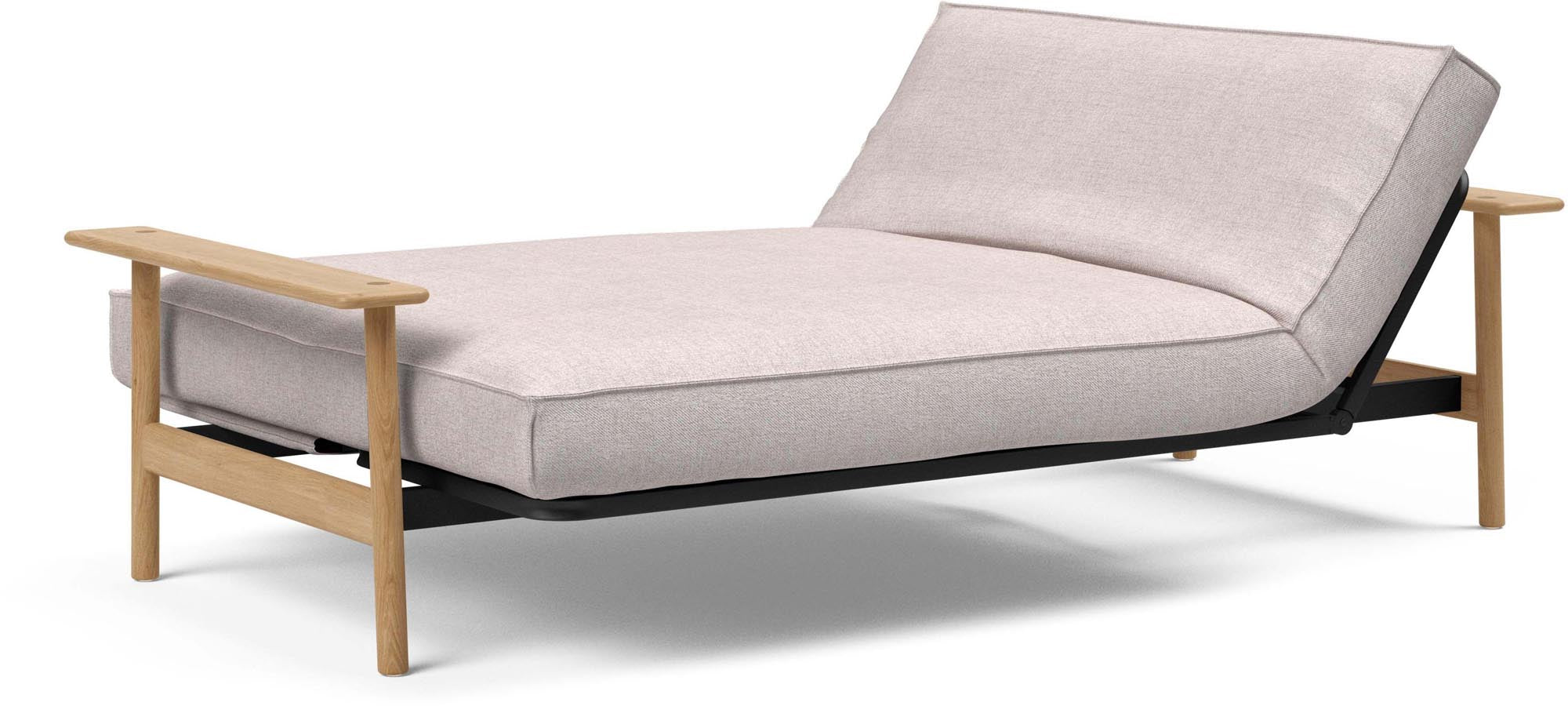 Entdecken Sie das stilvolle Balder Bettsofa 140 Sharp Plus Cover von Innovation Living – eine elegante Lösung für vielseitige Wohnräume.