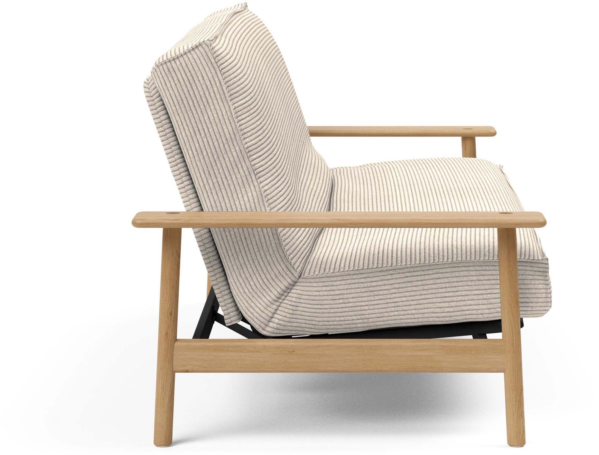 Modernes Balder Bettsofa 140 mit strapazierfähigem Sharp Plus Bezug von Innovation Living – ideal für multifunktionale Wohnräume.