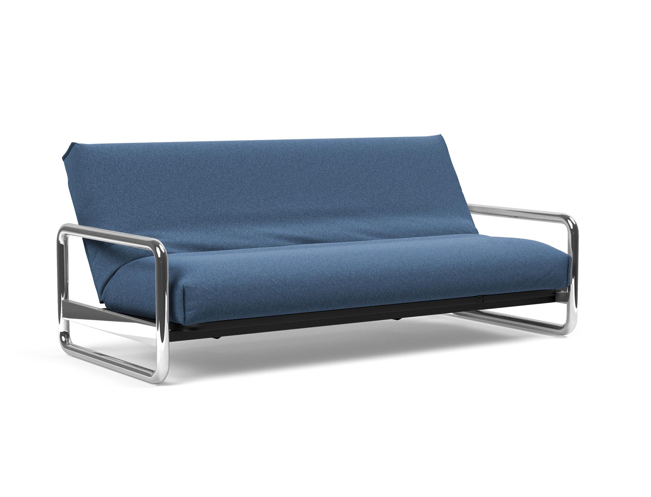 Stylisches Lomira Schlafsofa 140 mit Nordic Cover, ideal für kleine Räume, bietet Komfort und Funktionalität in modernem Design.