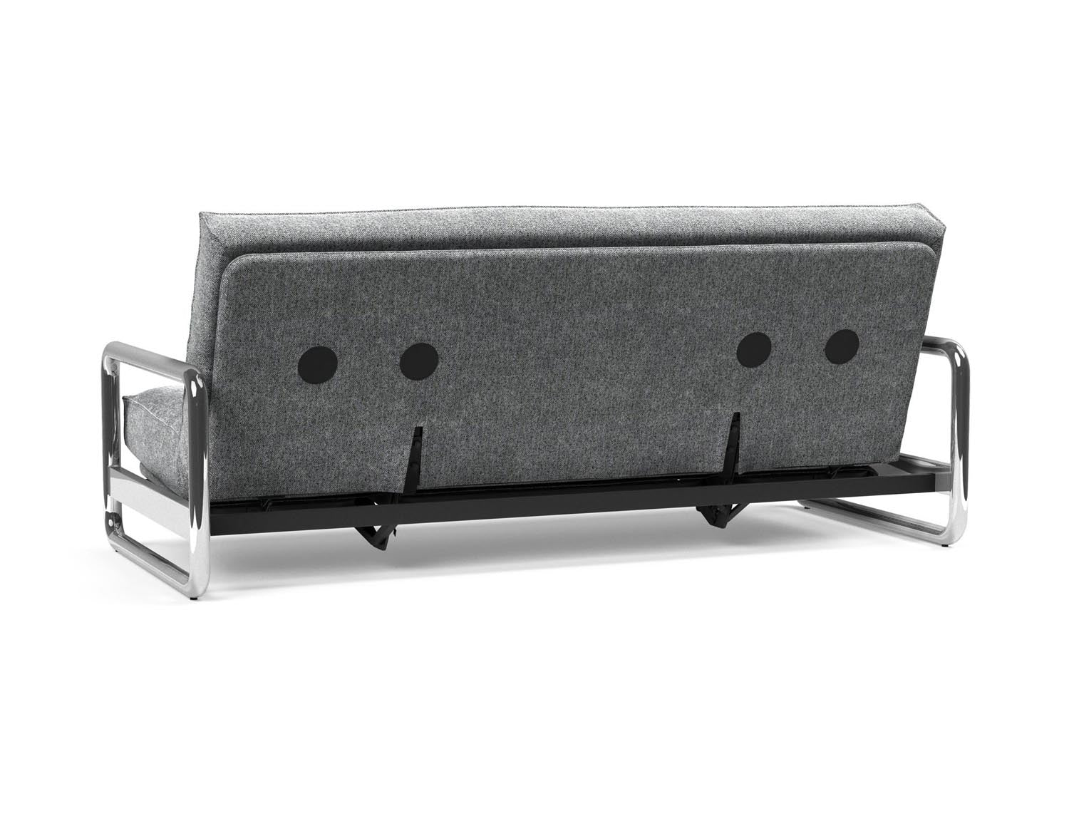 Modernes Lomira Schlafsofa 140 Sharp Plus mit elegantem Soft Spring Bezug, perfekt für stilvolle Wohnräume und Übernachtungsgäste.