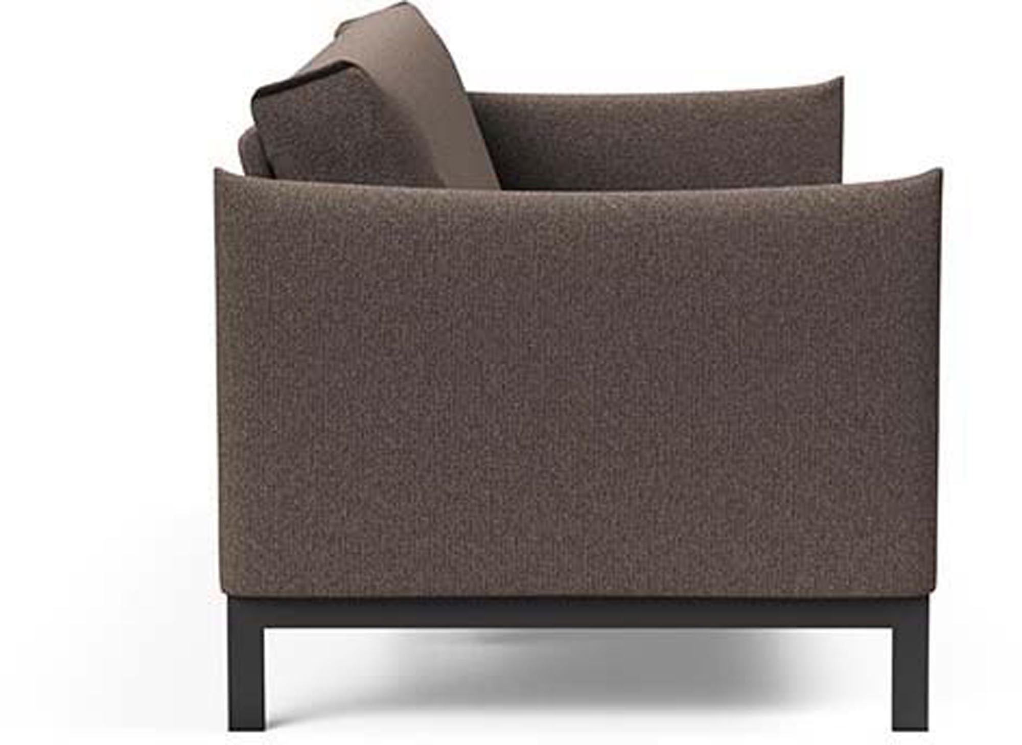 Elegantes Junus 140 Bettsofa mit Nordic Cover von Innovation Living – perfektes Möbelstück für stilvolle Wohnräume und entspannte Stunden.