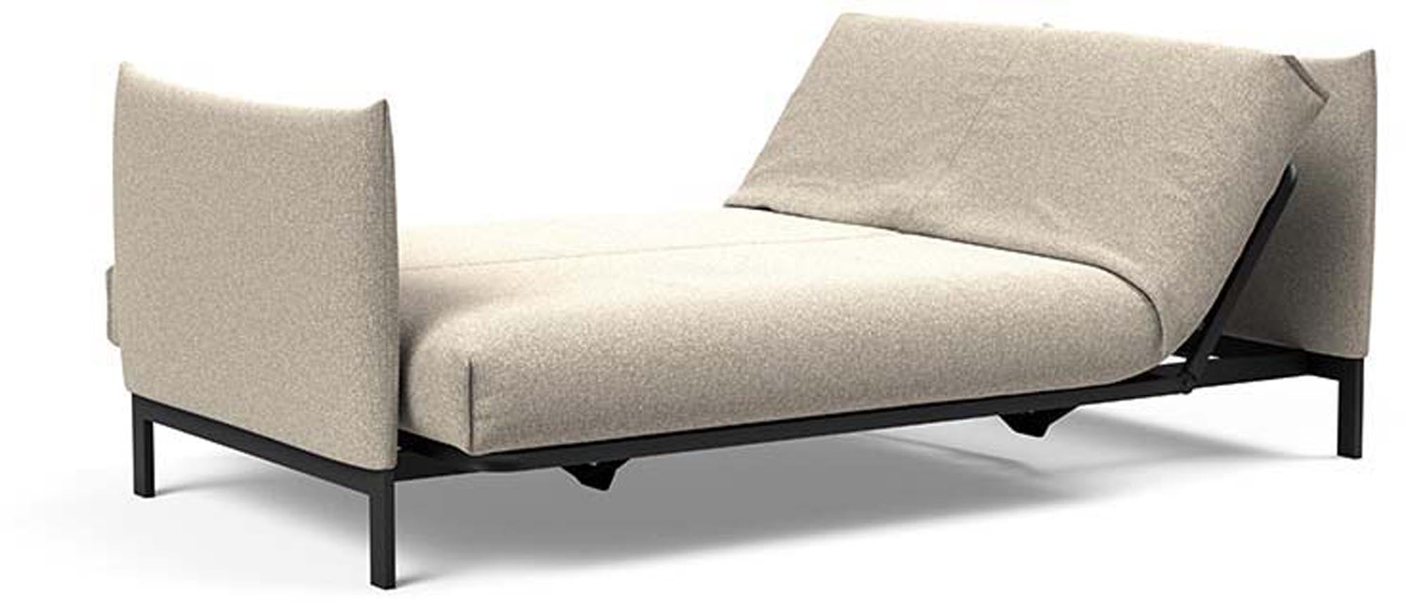 Stylisches Junus 140 Bettsofa mit Nordic Cover von Innovation Living – perfekt für entspannte Stunden und zeitgemäße Einrichtung.