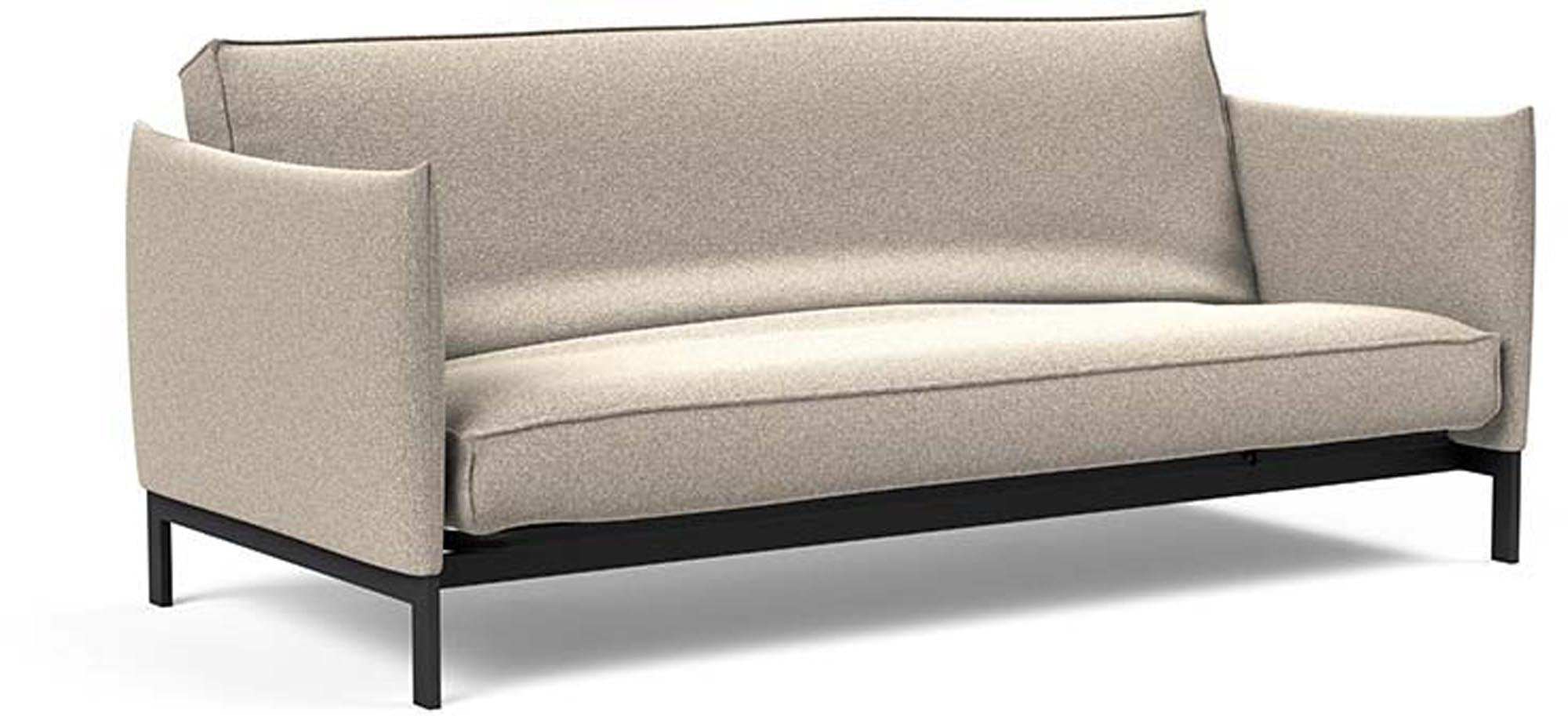 Modernes Junus 140 Bettsofa mit elegantem Sharp Plus Bezug von Innovation Living – perfekt für stilvolle und gemütliche Wohnumgebungen.