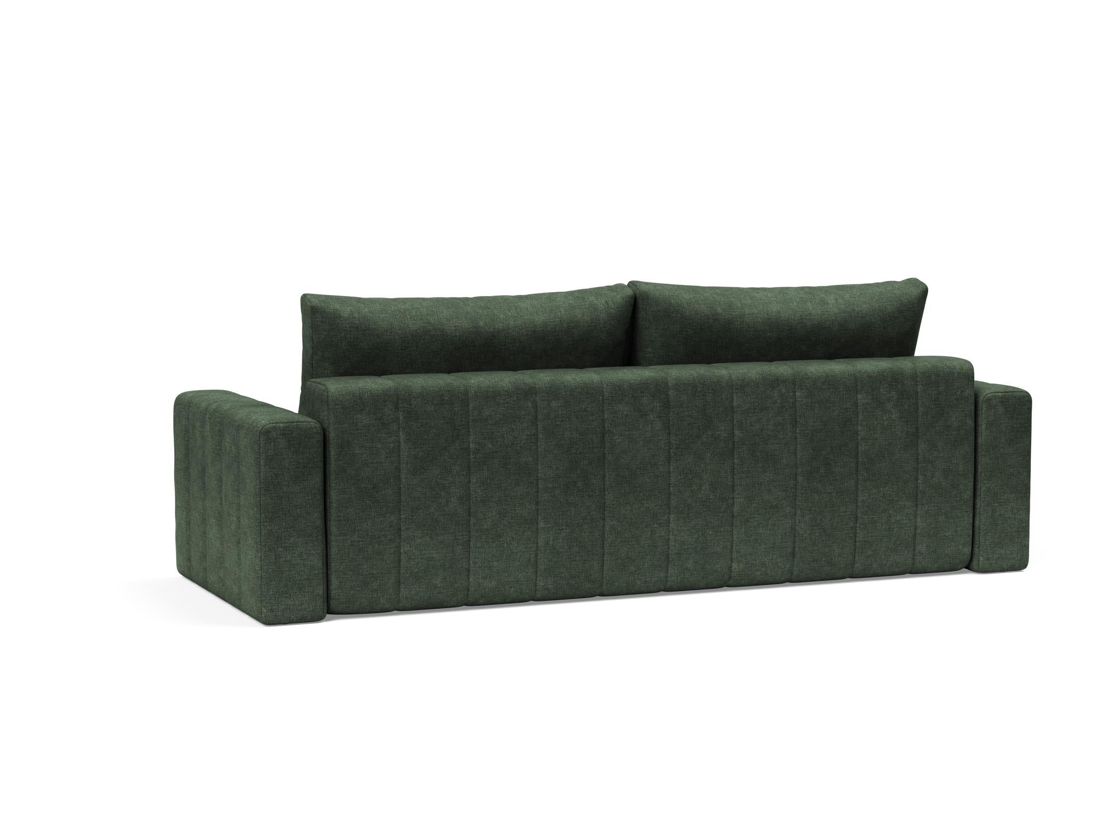Das Akello Schlafsofa von Innovation Living bietet stilvolle Armlehnen und verwandelt jeden Raum in eine gemütliche Schlafgelegenheit.