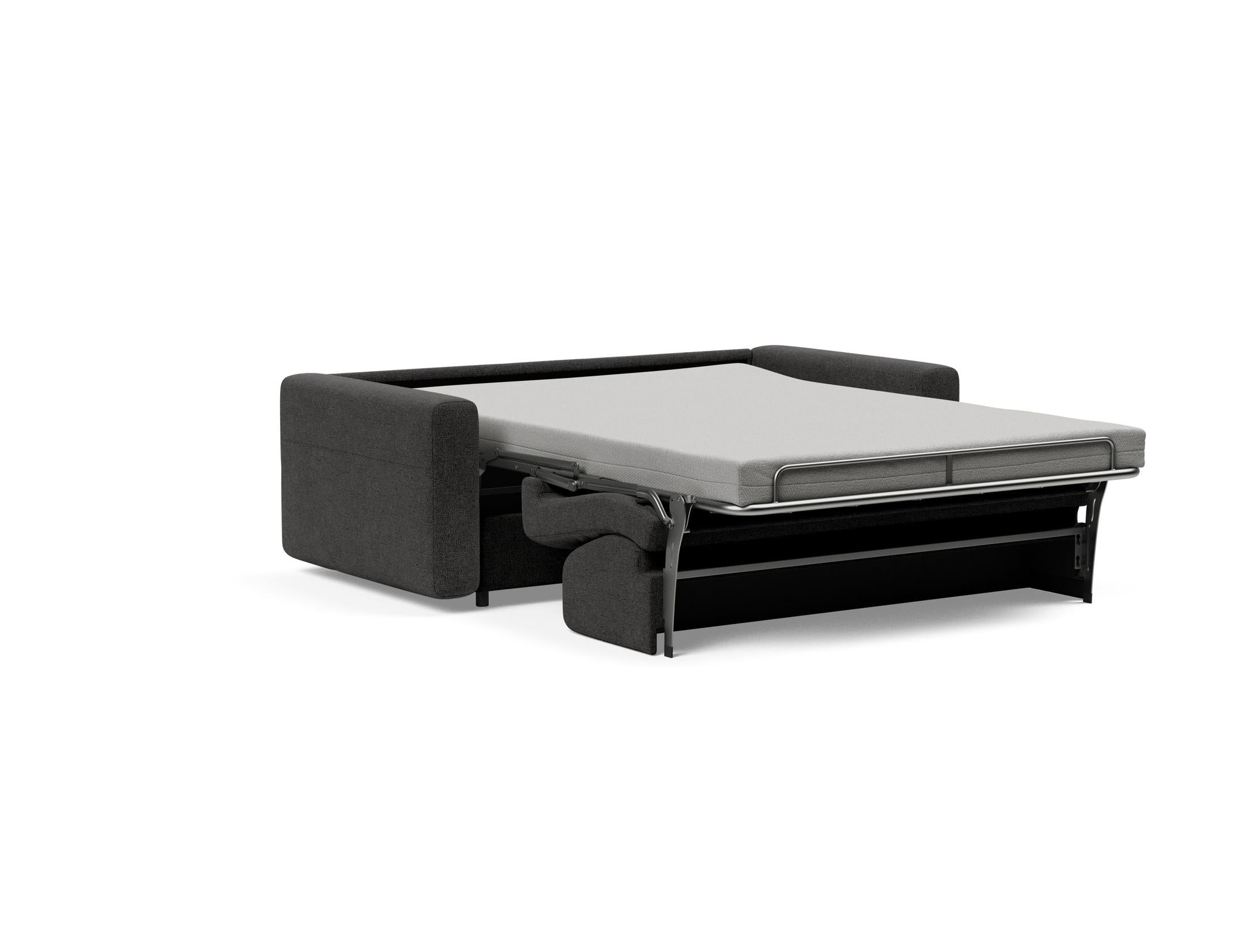 Modernes Killian Klappsofa 140 von Innovation Living, perfekt für kompakte Wohnräume, ausgestattet mit einer bequemen Federkernmatratze.