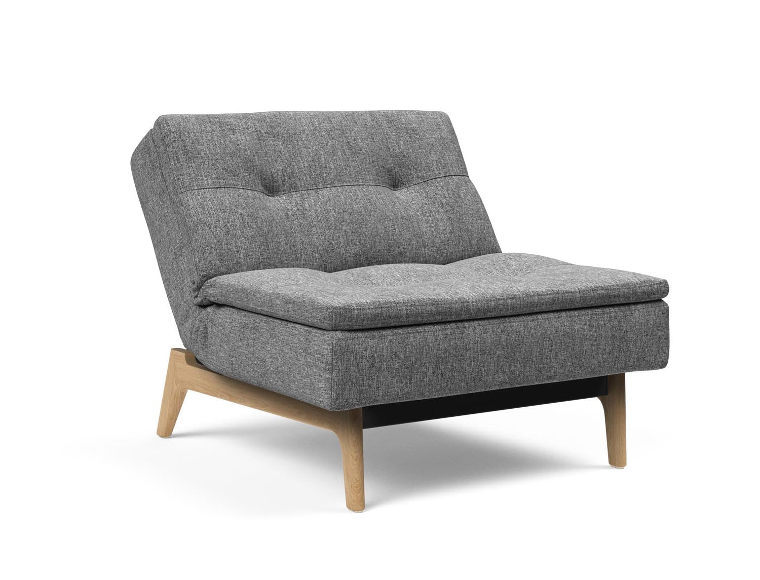 Eleganter Dublexo Eik Sessel aus Eiche, ideal für moderne Interiors. Bietet Komfort und zeitloses Design für jeden Raum.