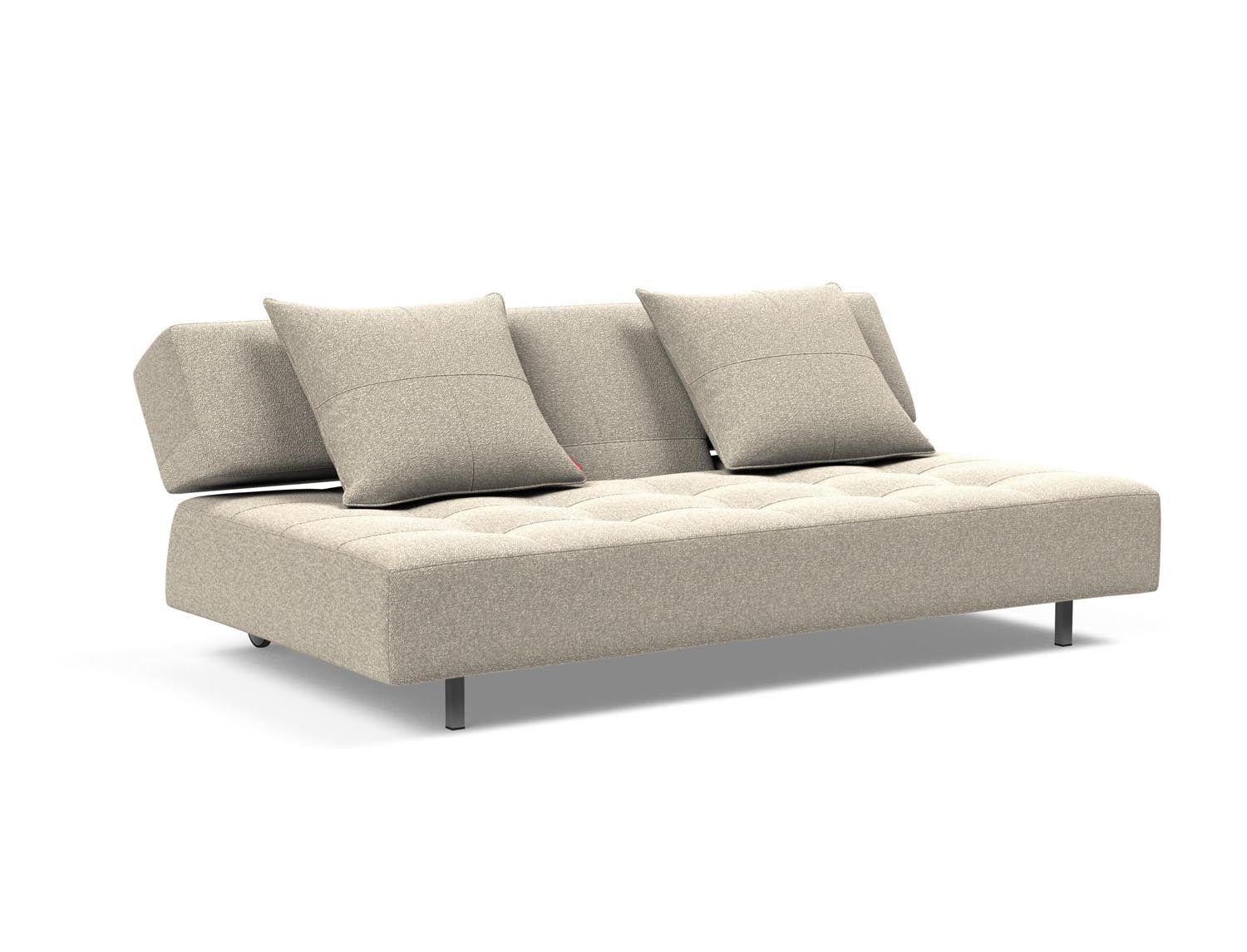 Entdecken Sie das elegante Long Horn D.E.L. Schlafsofa von Innovation Living – ideal für gemütliche Nächte und modernes Wohnen.