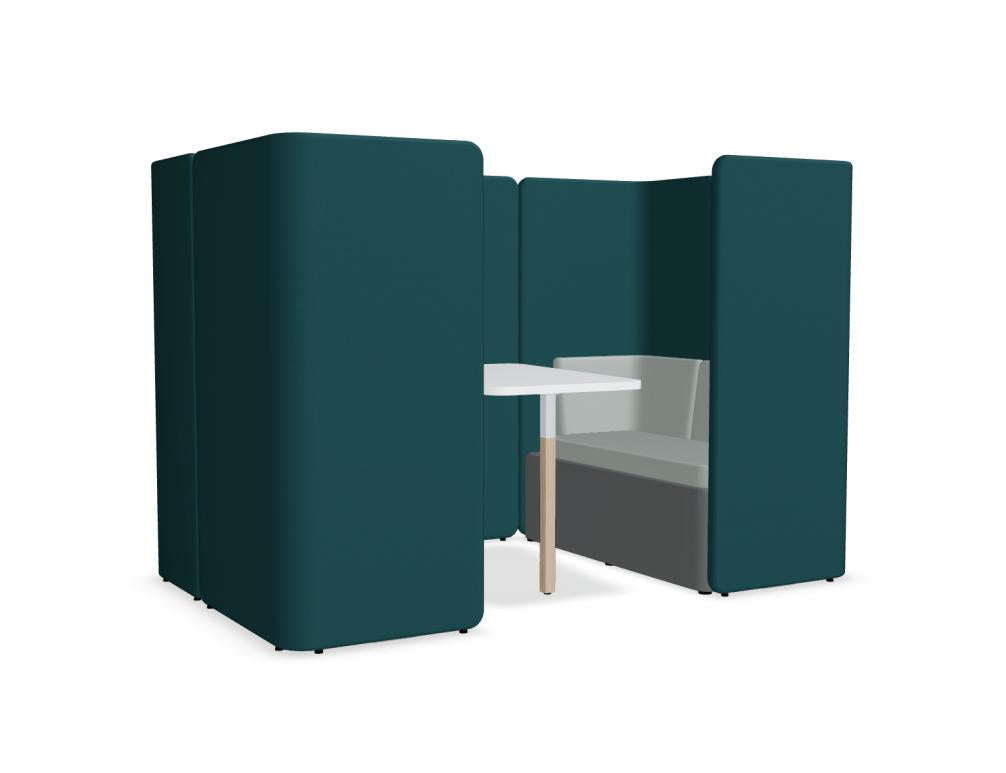 Kaiva KAV11B - Meetingsystem in Grau präsentiert im Onlineshop von KAQTU Design AG. Meetingsystem ist von Mdd