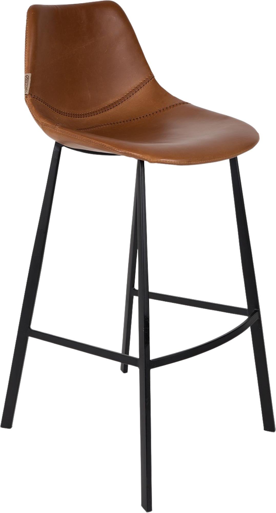Eleganter Barstuhl Franky von Dutchbone, der durch sein zeitgemäßes Design und bequeme Polsterung besticht – perfekt für stilvolle Wohnräume.