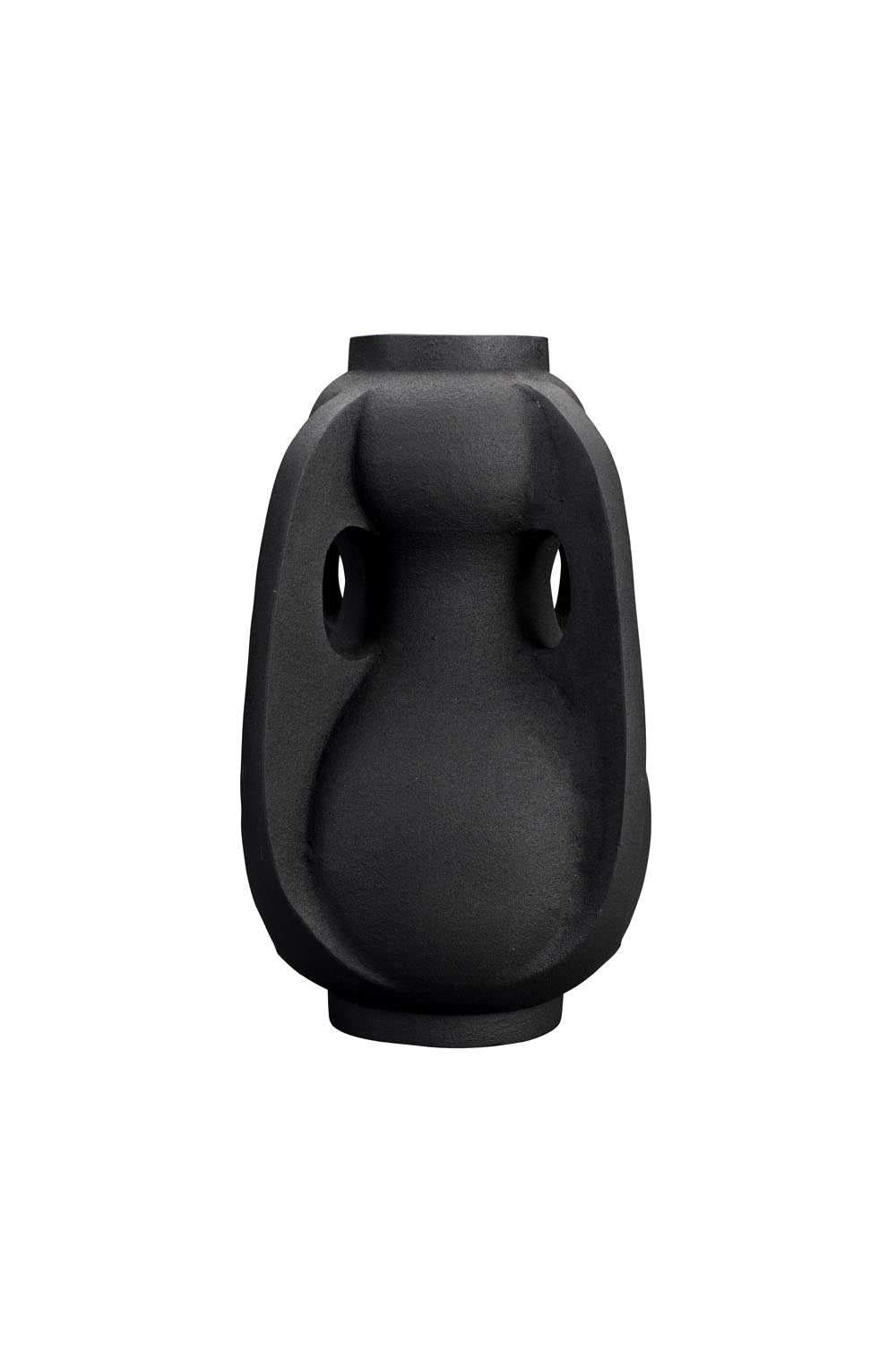 Vase Thiago L Schwarz: Modernes Design trifft auf edle Schlichtheit.