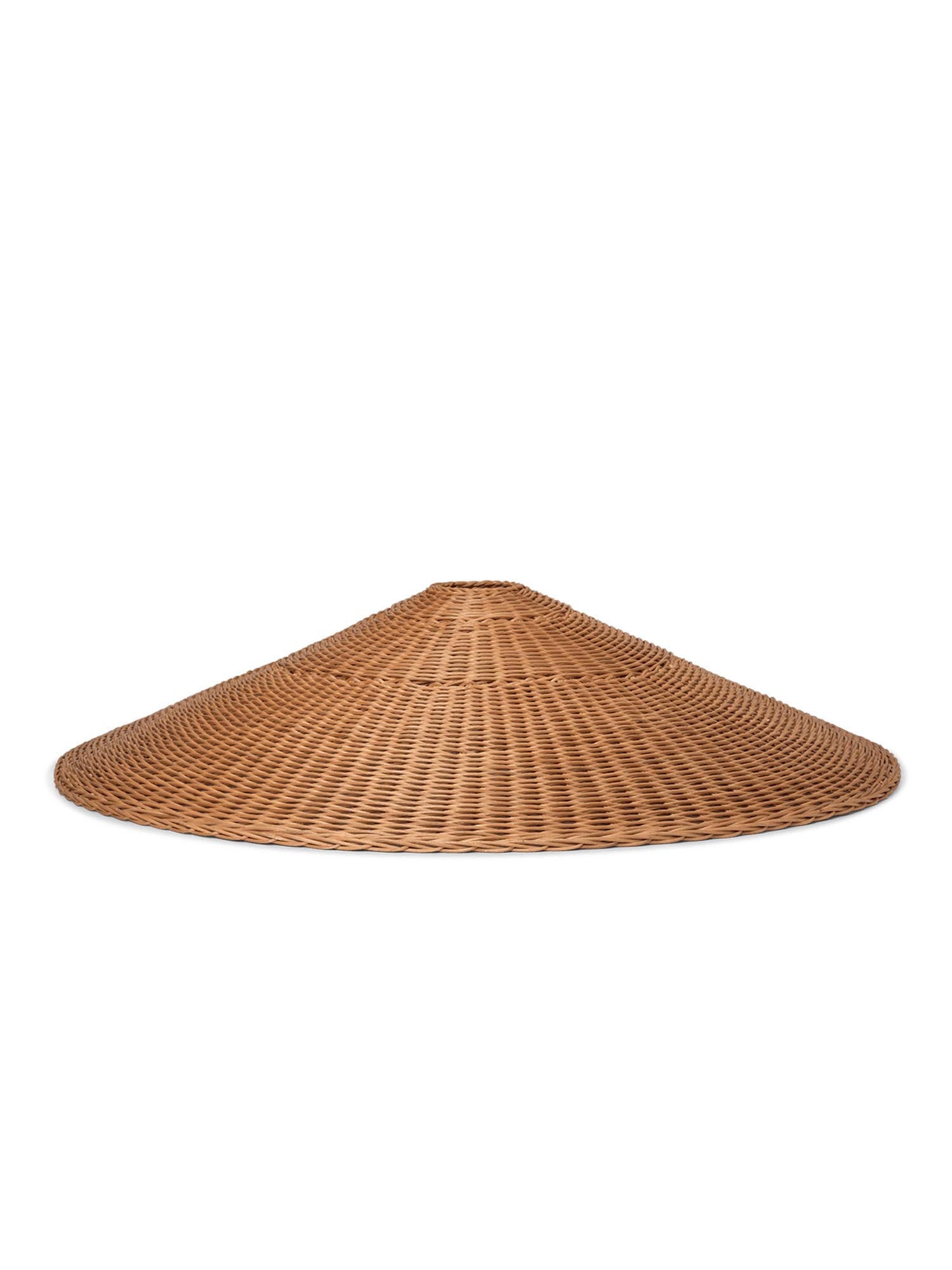 Eleganter Dou Lampenschirm von Ferm Living, der mit seinem natürlichen Design jedem Raum eine stilvolle Note verleiht.
