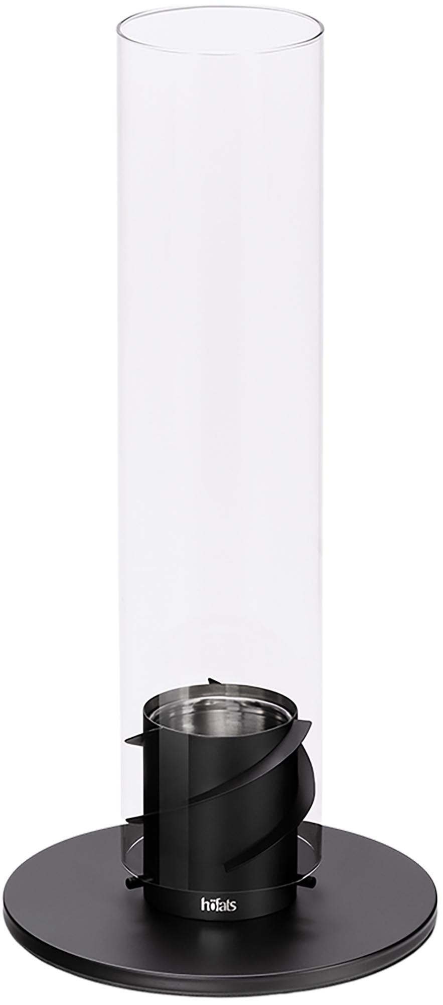 Moderne Fackel SPIN von Höfats, perfekt für stimmungsvolle Nächte im Freien, vereint stilvolles Design mit warmem, einladendem Licht.