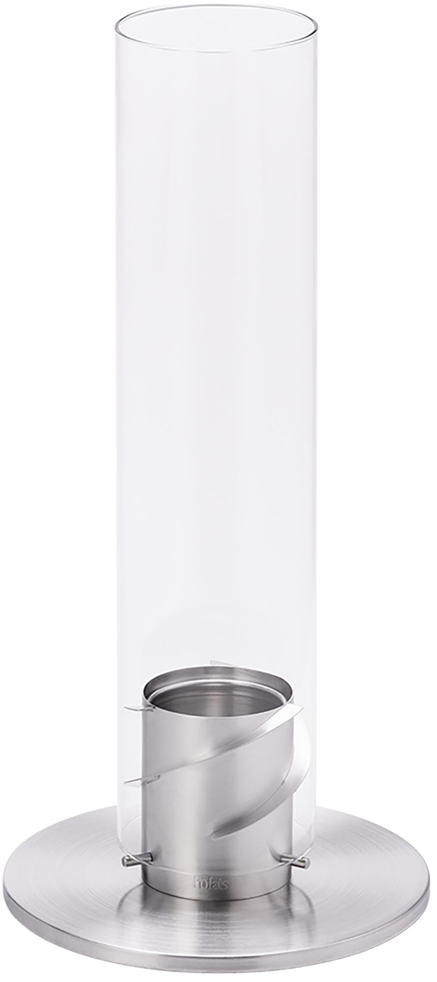 SPIN von Höfats: Stilvolle Fackel, die durch ihr innovatives Design und warmes Licht eine einladende Atmosphäre im Freien schafft.