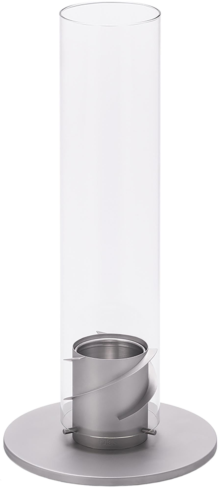 Elegante Fackel SPIN von Höfats, ideal für romantische Abende im Freien, bietet ein harmonisches Licht und modernes Design.