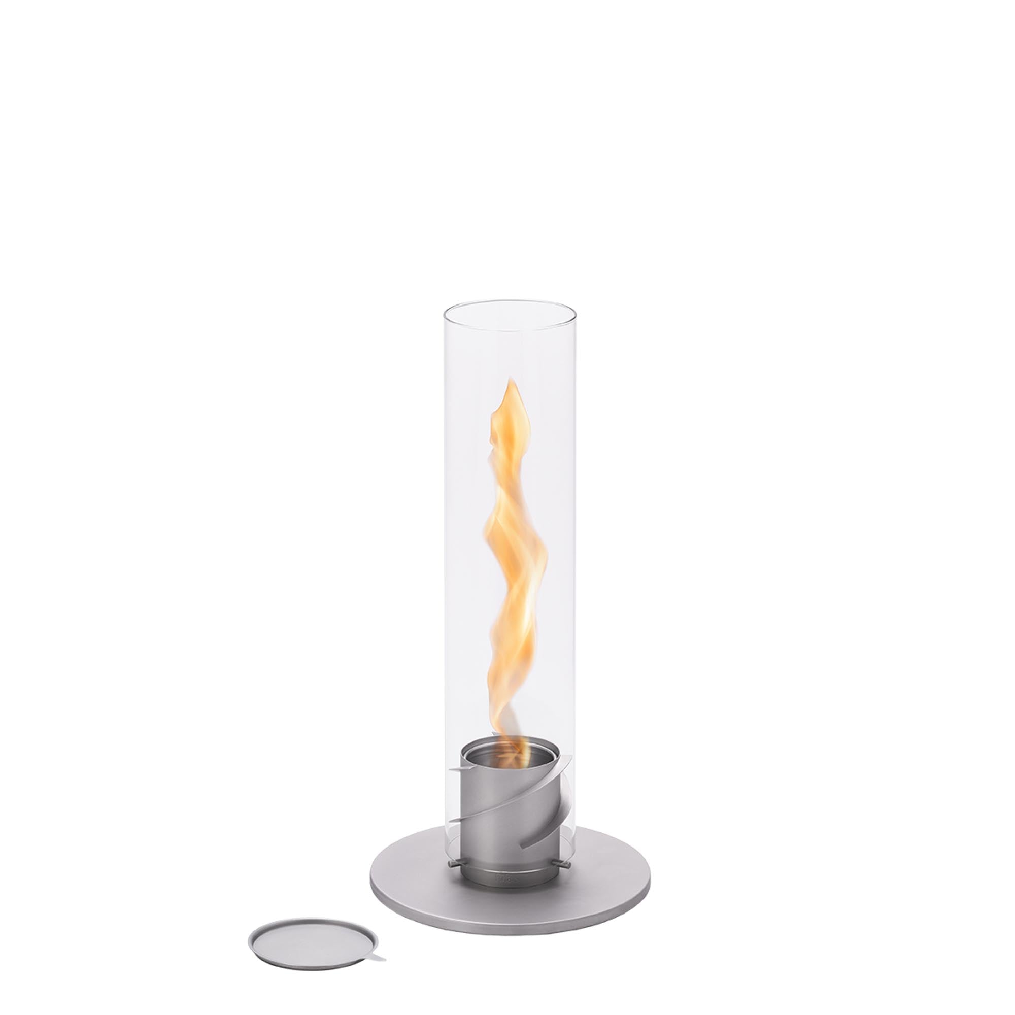 SPIN von Höfats: Stilvolles Tischfeuer für unvergessliche Abende im Freien. Perfekte Atmosphäre und Wärme für jeden Anlass.