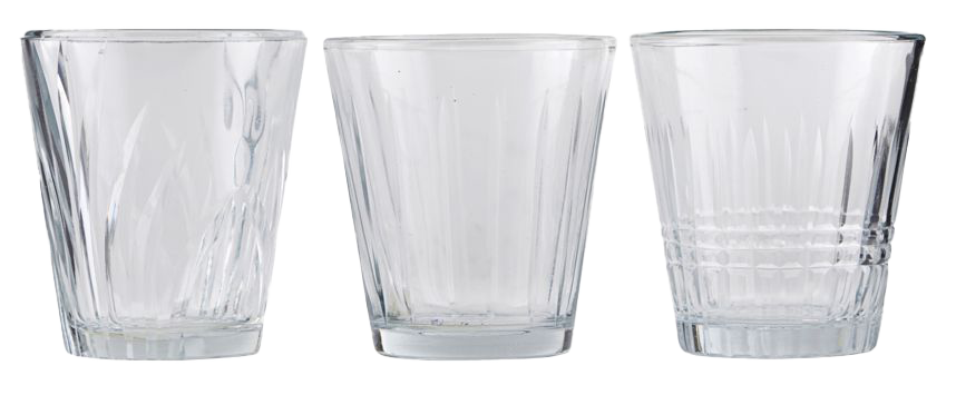 Glas, Vintage in Klar präsentiert im Onlineshop von KAQTU Design AG. Geschirr ist von House Doctor