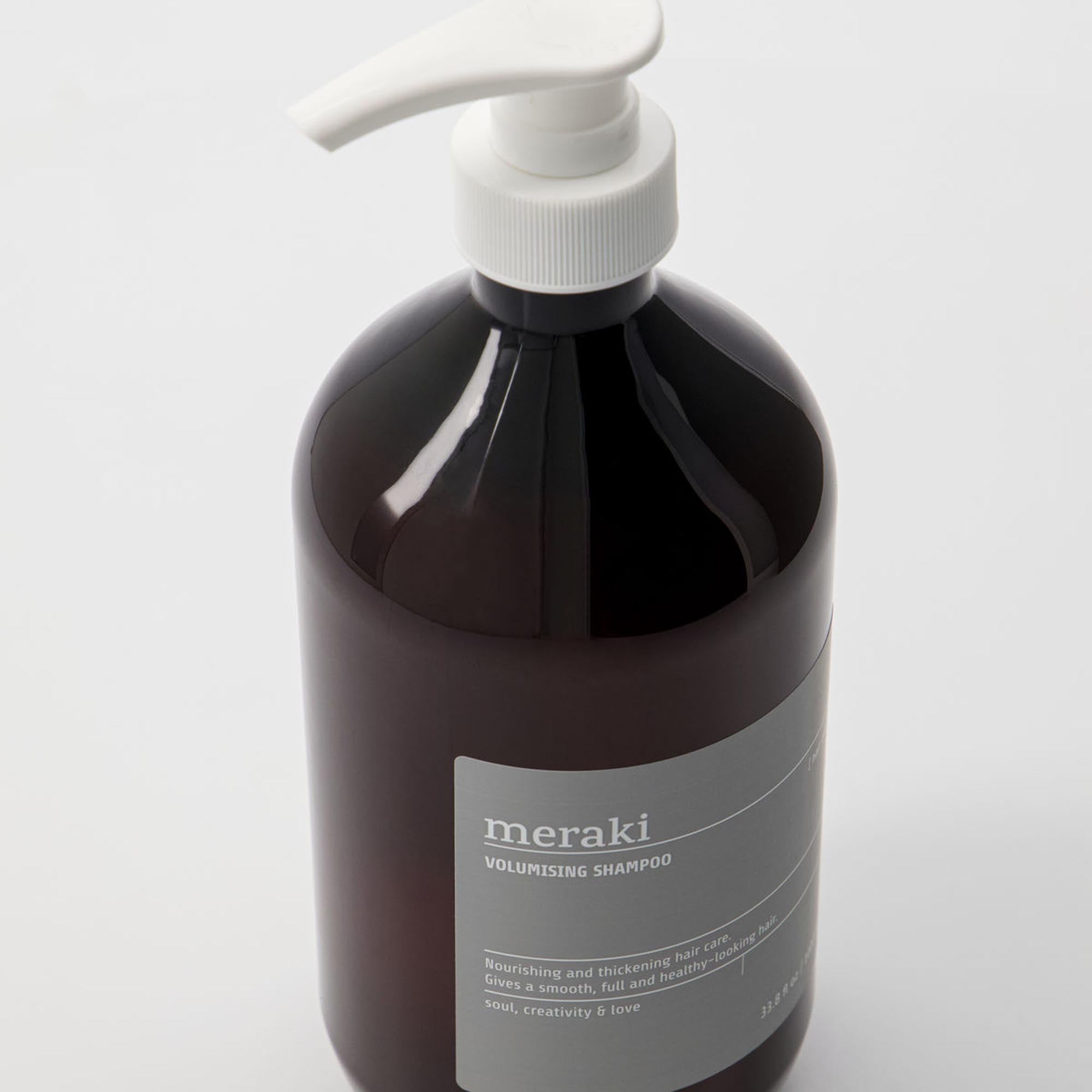 Meraki Volumenshampoo: Verleiht Ihrem Haar mehr Fülle und Struktur, während es sanft gereinigt und gepflegt wird.