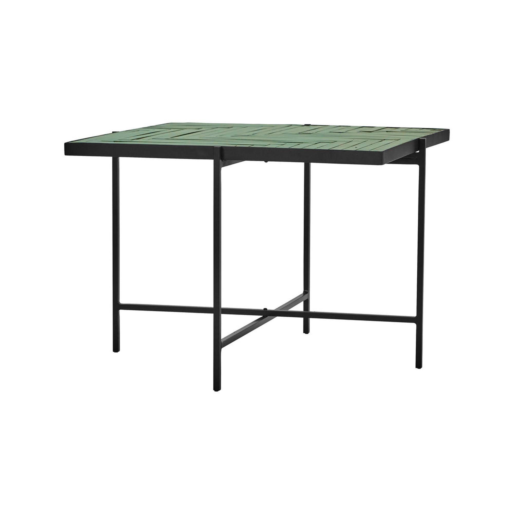 Eleganter Couchtisch in trendigem Grün von House Doctor, perfekt für stilvolle Akzente im Wohnbereich.