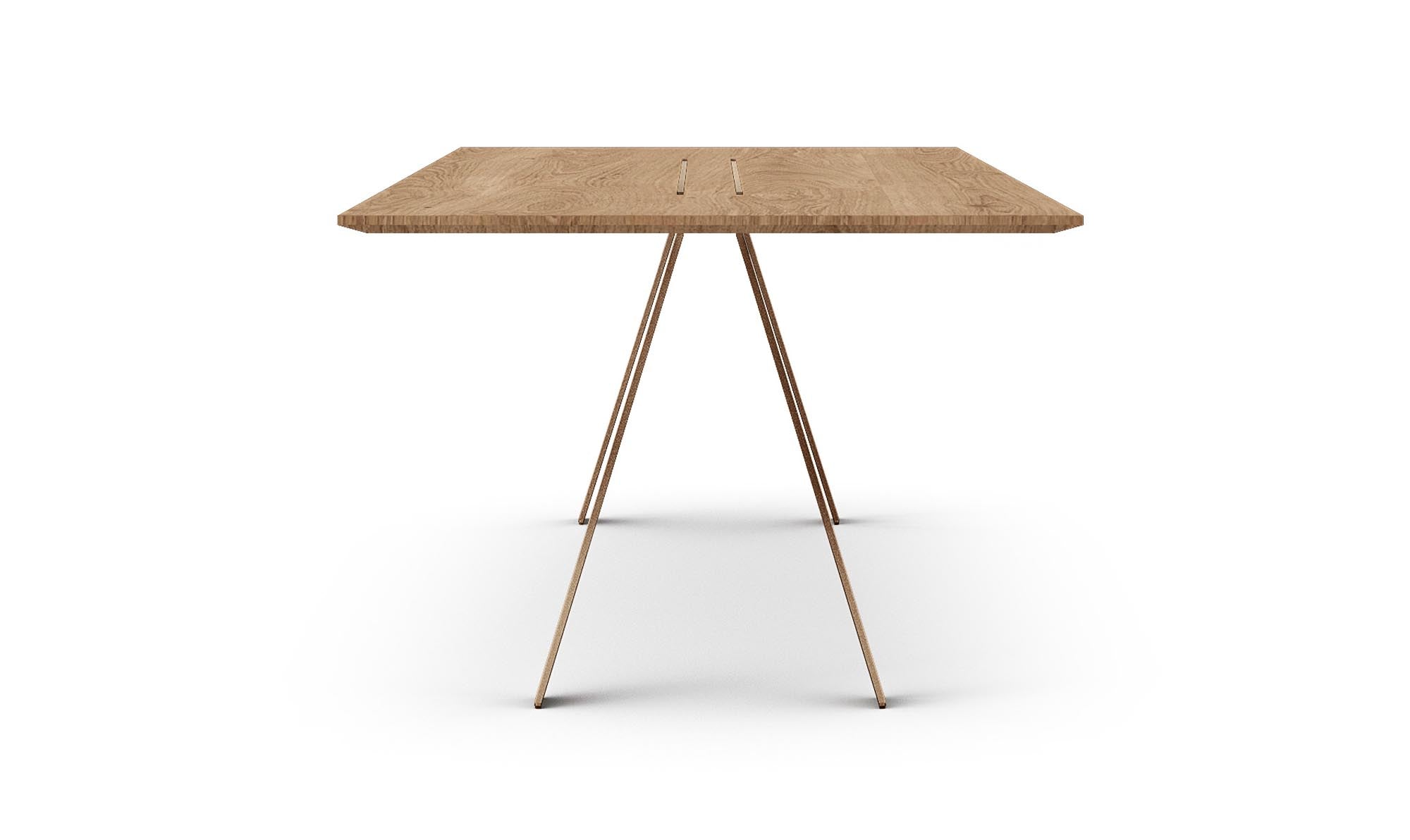 Der Airblade Tisch in Bronze von Mobimex vereint elegantes Design mit Funktionalität – ideal für inspirierende Arbeitsplätze und stilvolle Büros.