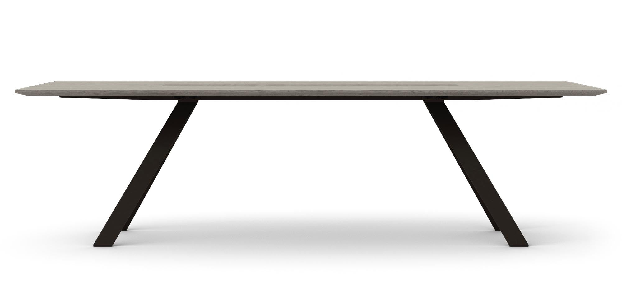 Moderner Esstisch Airblade in Schwarz von Mobimex, ideal für stilvolle Essbereiche und innovative Einrichtungskonzepte.