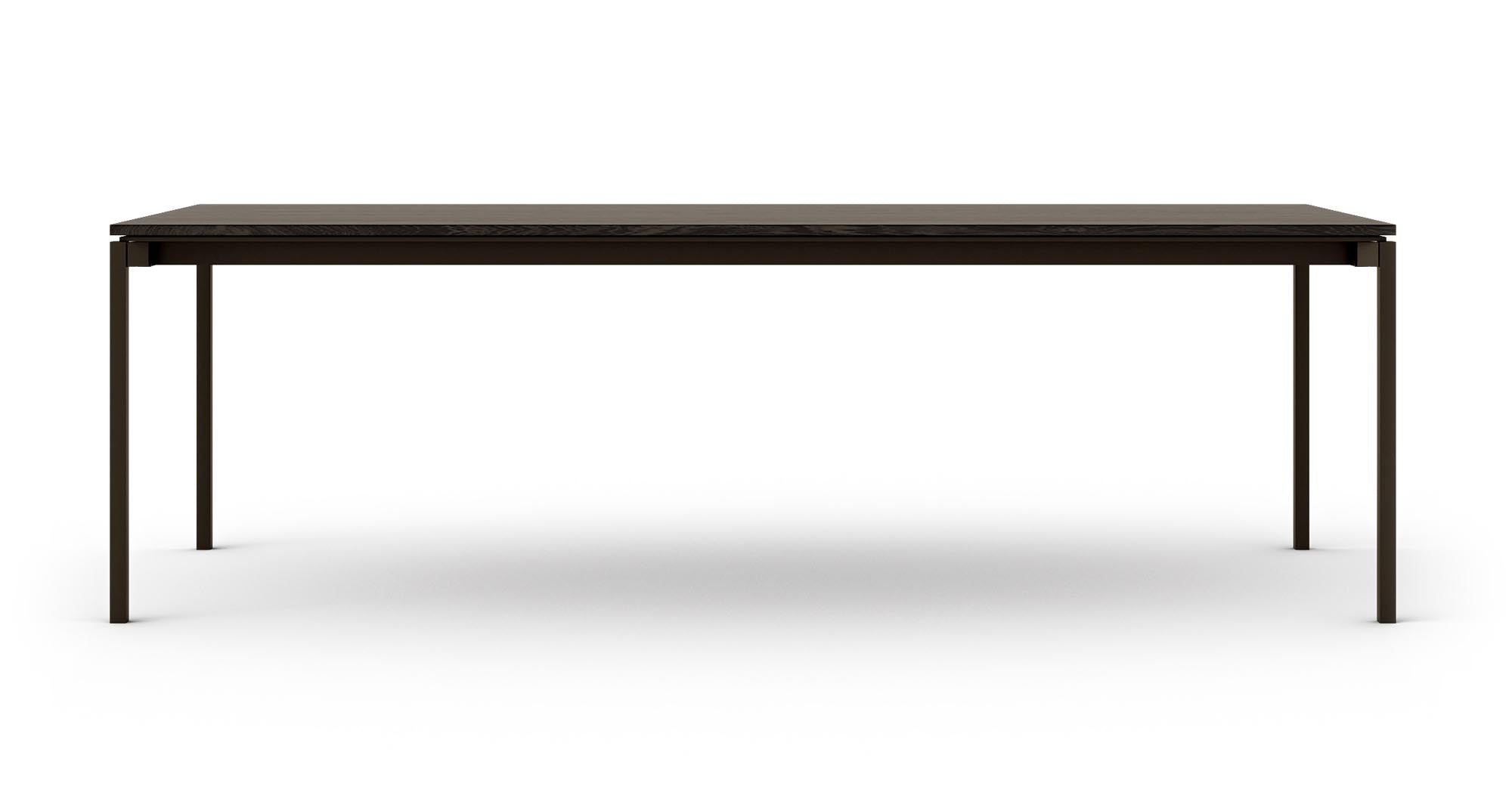 Moderner Esstisch Dan von Mobimex, ausziehbar von 160 auf 220 cm, ideal für Familienessen und besondere Anlässe, zeitloses Design.