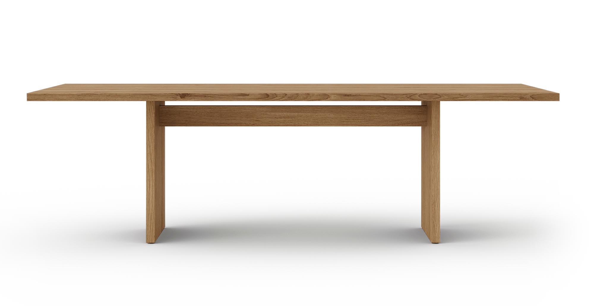 Eleganter Flank Massivholztisch von Mobimex, ideal für gemütliche Esszimmer und gesellige Abende mit Familie und Freunden.