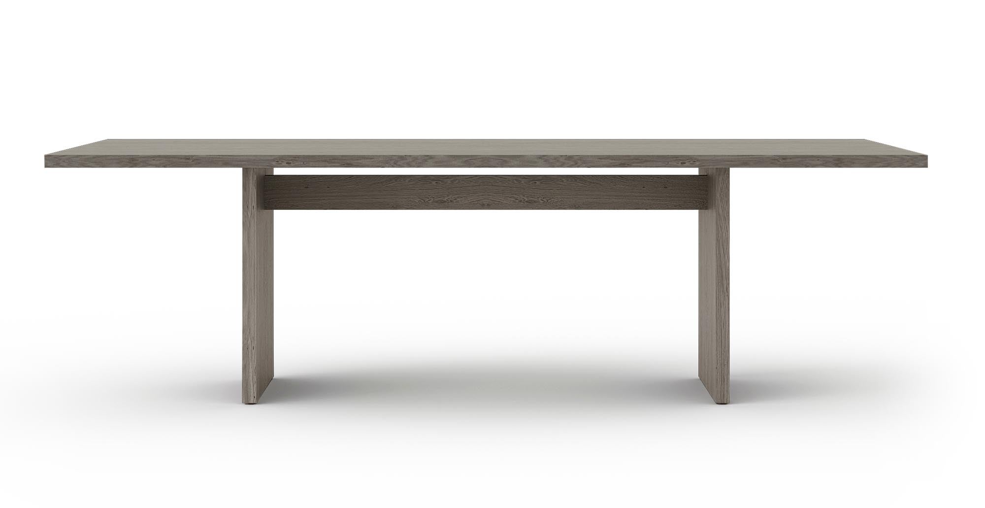 Eleganter Flank Massivholztisch von Mobimex, perfekt für stilvolle Essbereiche und gesellige Zusammenkünfte. Robust und zeitlos.