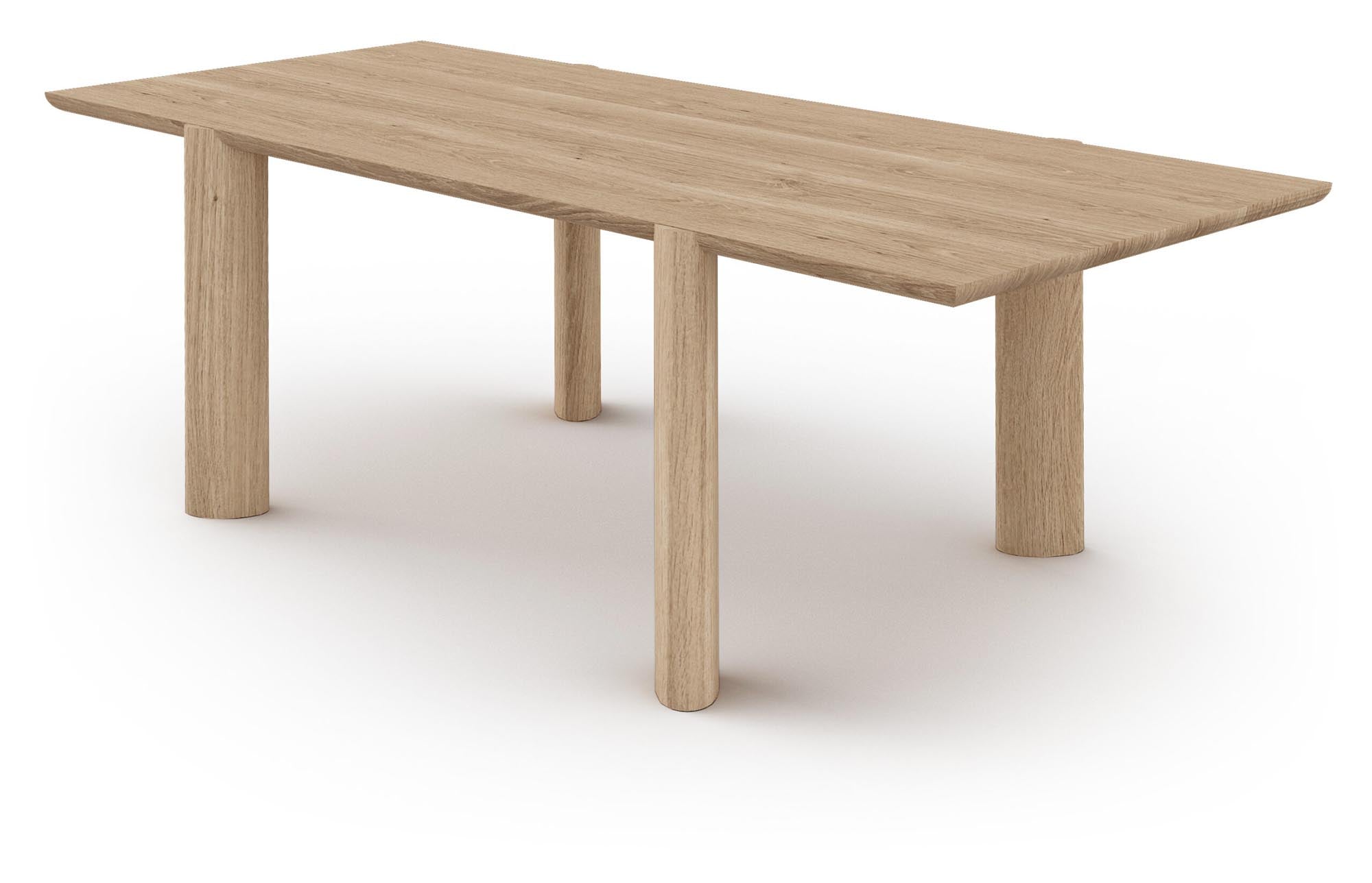 Calder Massivholztisch von Mobimex: Hochwertiger Esstisch aus massivem Holz, ideal für stilvolle Essbereiche.