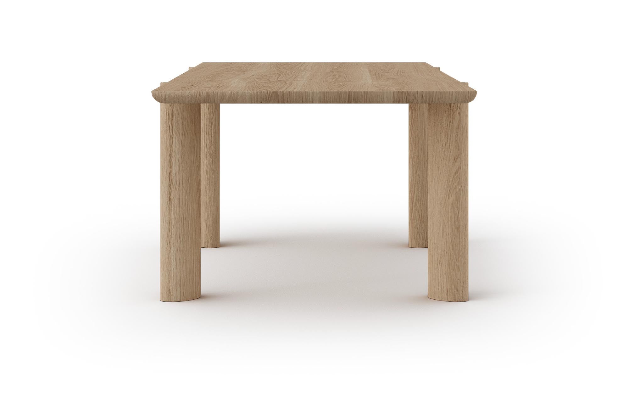 Robuster Calder Massivholztisch von Mobimex, aus hochwertigem Holz, ideal für gesellige Runden und modernes Wohndesign.