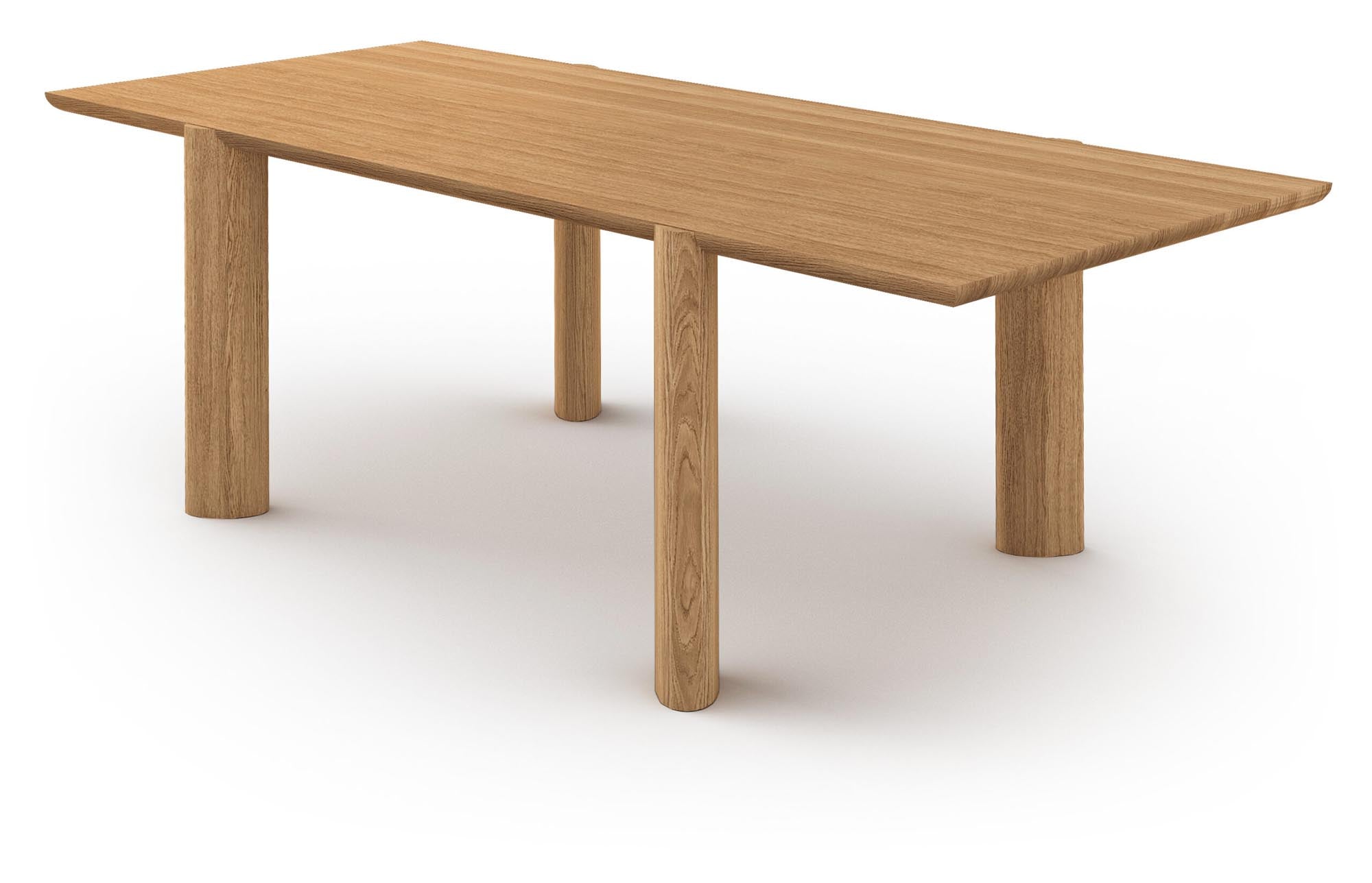 Eleganter Calder Massivholztisch von Mobimex, ideal für stilvolle Essbereiche. Hochwertige Materialien und zeitloses Design für gesellige Runden.