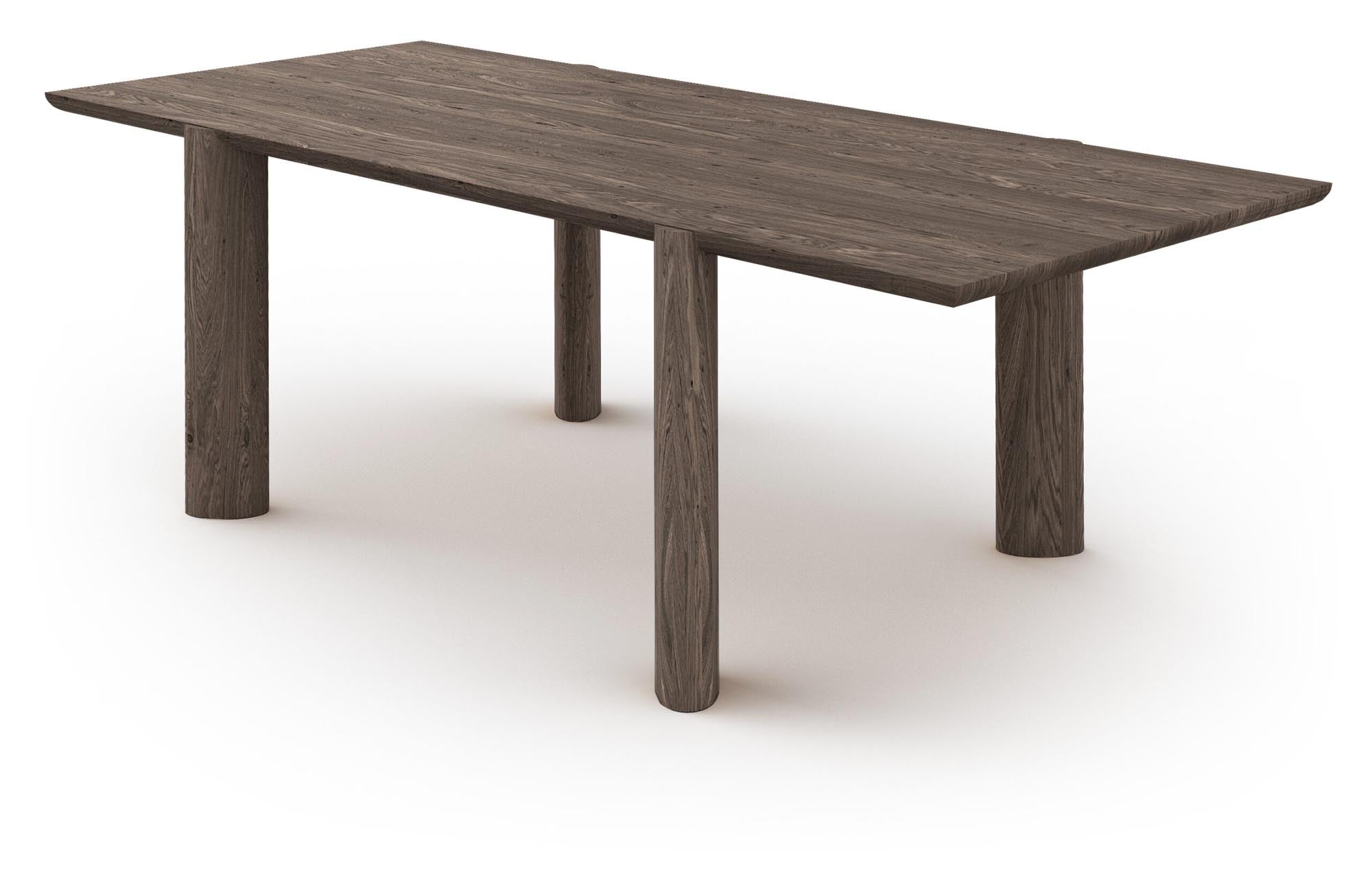 Eleganter Calder Massivholztisch von Mobimex: Robuster Esstisch aus edlem Holz, perfekt für gesellige Runden und modernes Wohndesign.