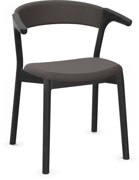 Eleganter Embra Stuhl von Mobimex mit ergonomischen Armlehnen, ideal für komfortable Sitzgelegenheiten in jedem modernen Zuhause.