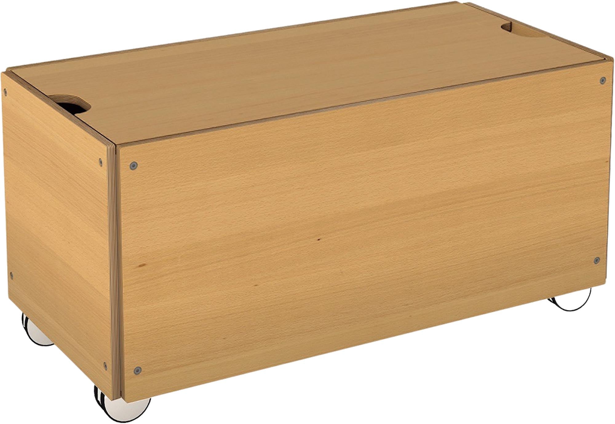 Praktischer Bettkasten mit Deckel von Müller Möbelwerkstätten, ideal für zusätzlichen Stauraum und Ordnung im Schlafzimmer.