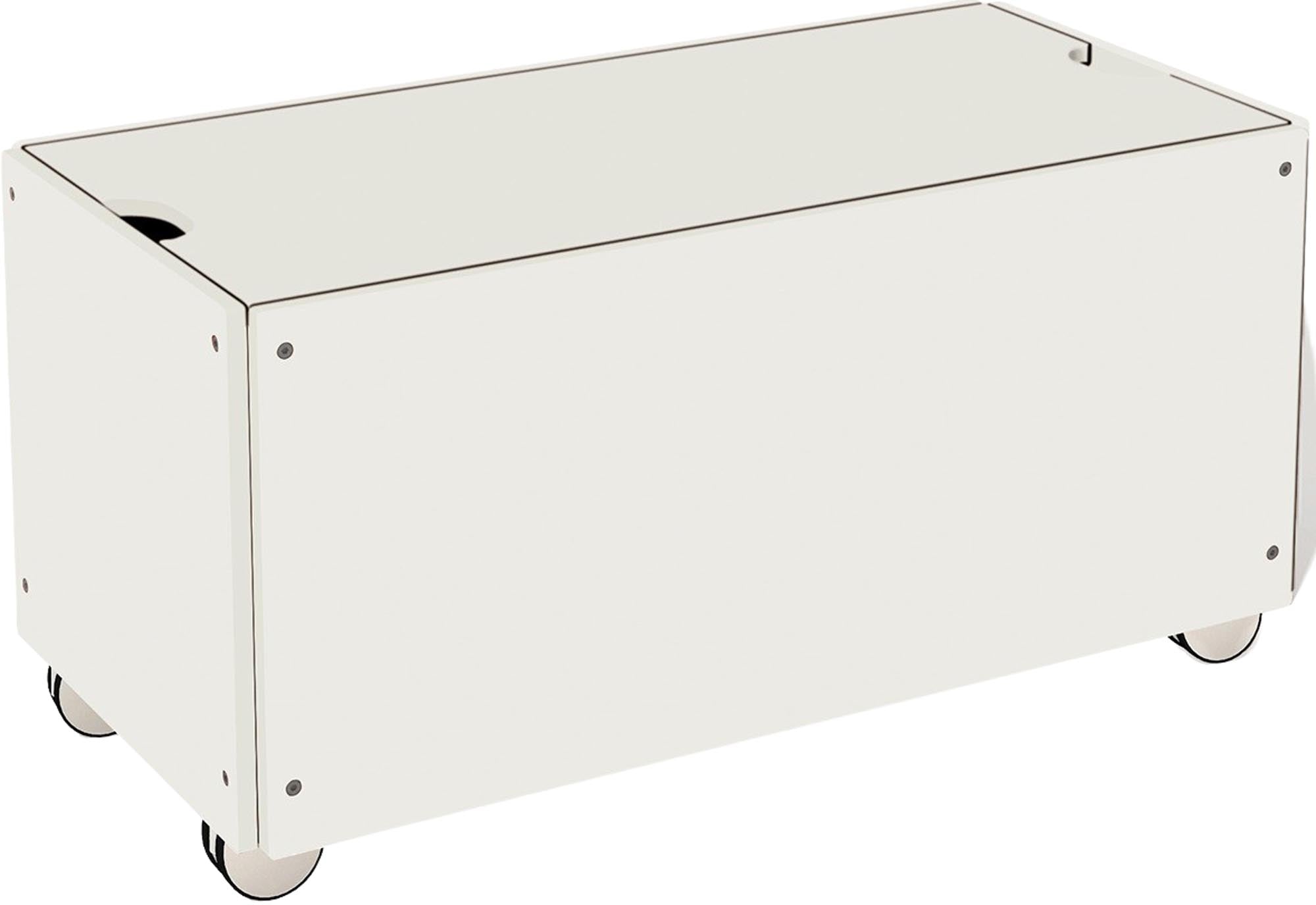 Praktischer Bettkasten mit Deckel von Müller Möbelwerkstätten – perfekter Stauraum für Ihr Schlafzimmer und sorgt für Ordnung.